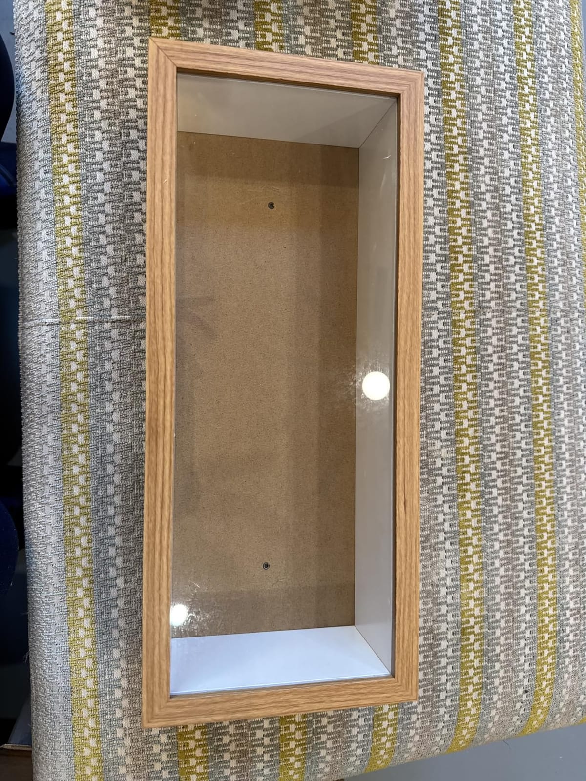 Display Case for Figures with Tempered Glass Door, Wall Mounted Wood Display Case for Collectibles, Dustproof Display Shelf for Pop Mart, Labubu, Action Figures, Mini Toys and Figurines customer photo 2