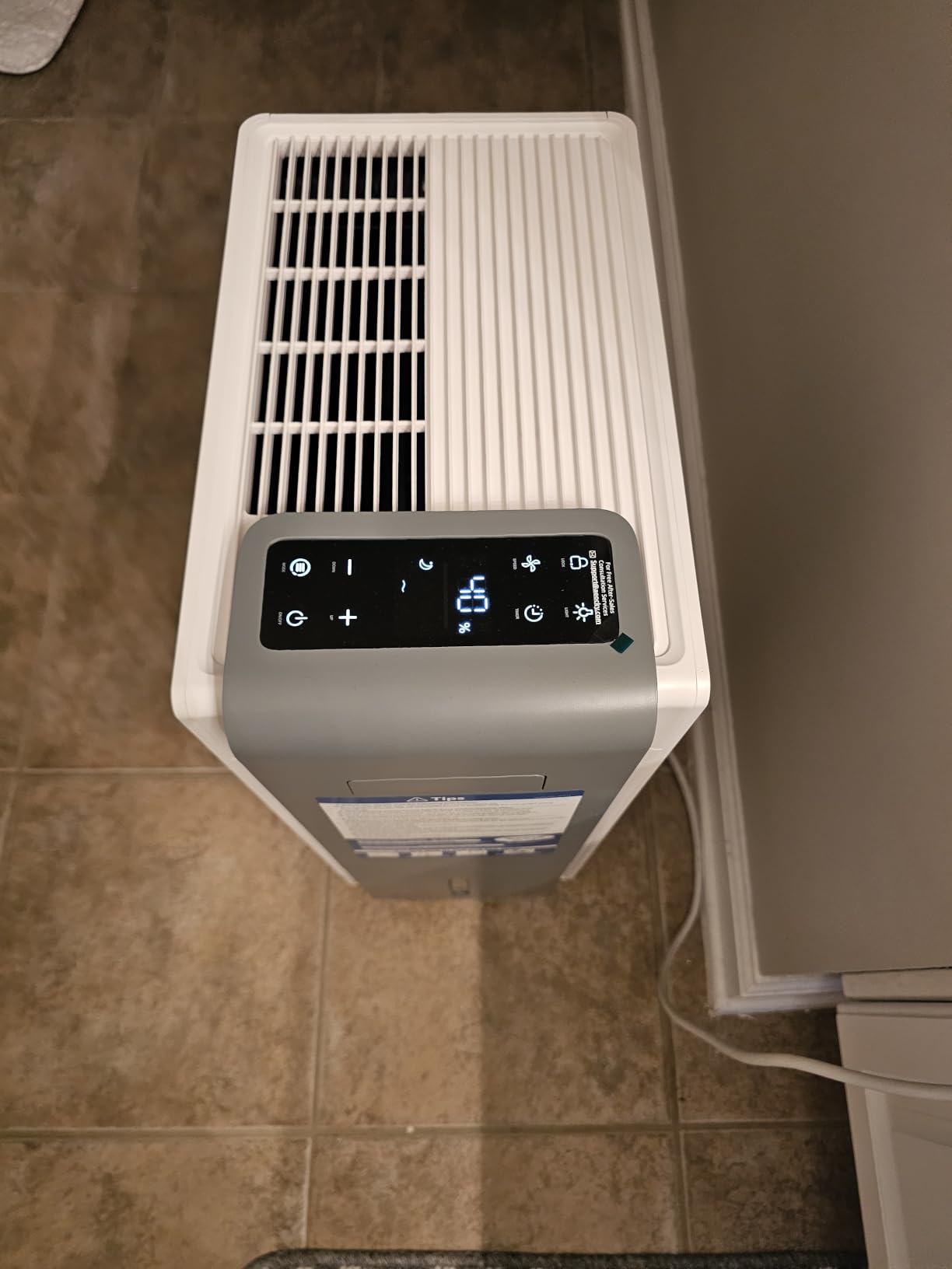 5500Sq.Ft Energy Star Most Efficient 2024 Dehumidifier Max 105Pint/D | Dehumidifier with Drain Hose for Basement, Home, Bedroom, Bathroom, Intelligent Humidistat customer photo 2