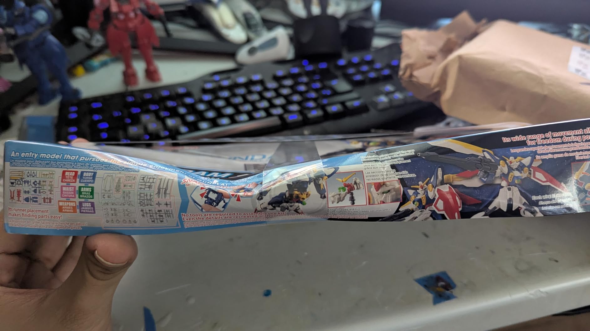 Bandai Hobby - Mobile Suit Gundam Wing - Wing Gundam Entry Grade 1/144 Model Kit customer photo 1