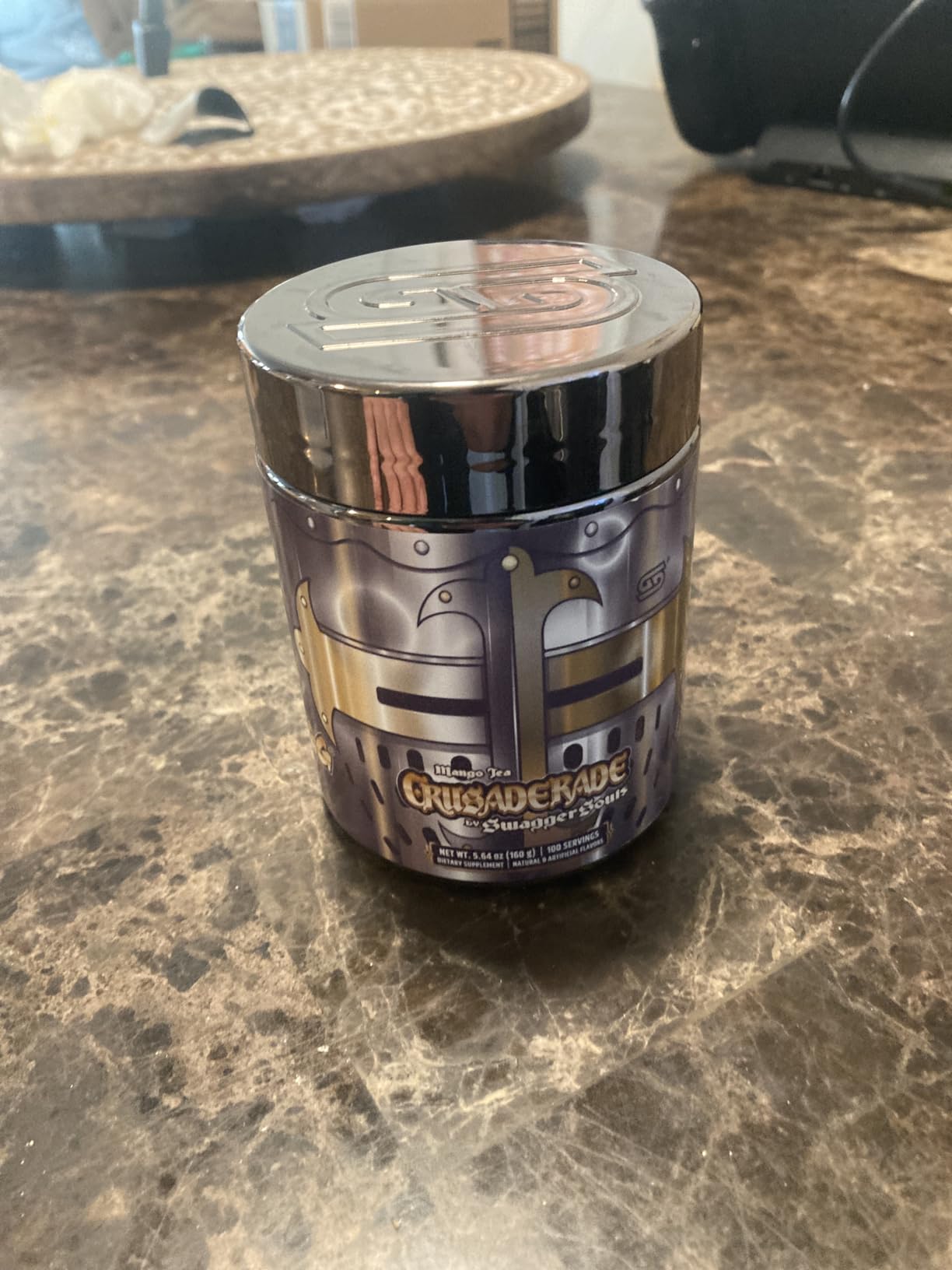 Gamer Supps GG Energy - Crusaderade by SwaggerSouls (100 Servings) - Keto Friendly Gaming Energy and Nootropic Blend, Sugar Free + Caffeine + Vitamins + Immune Support, Powder Drink customer photo 1