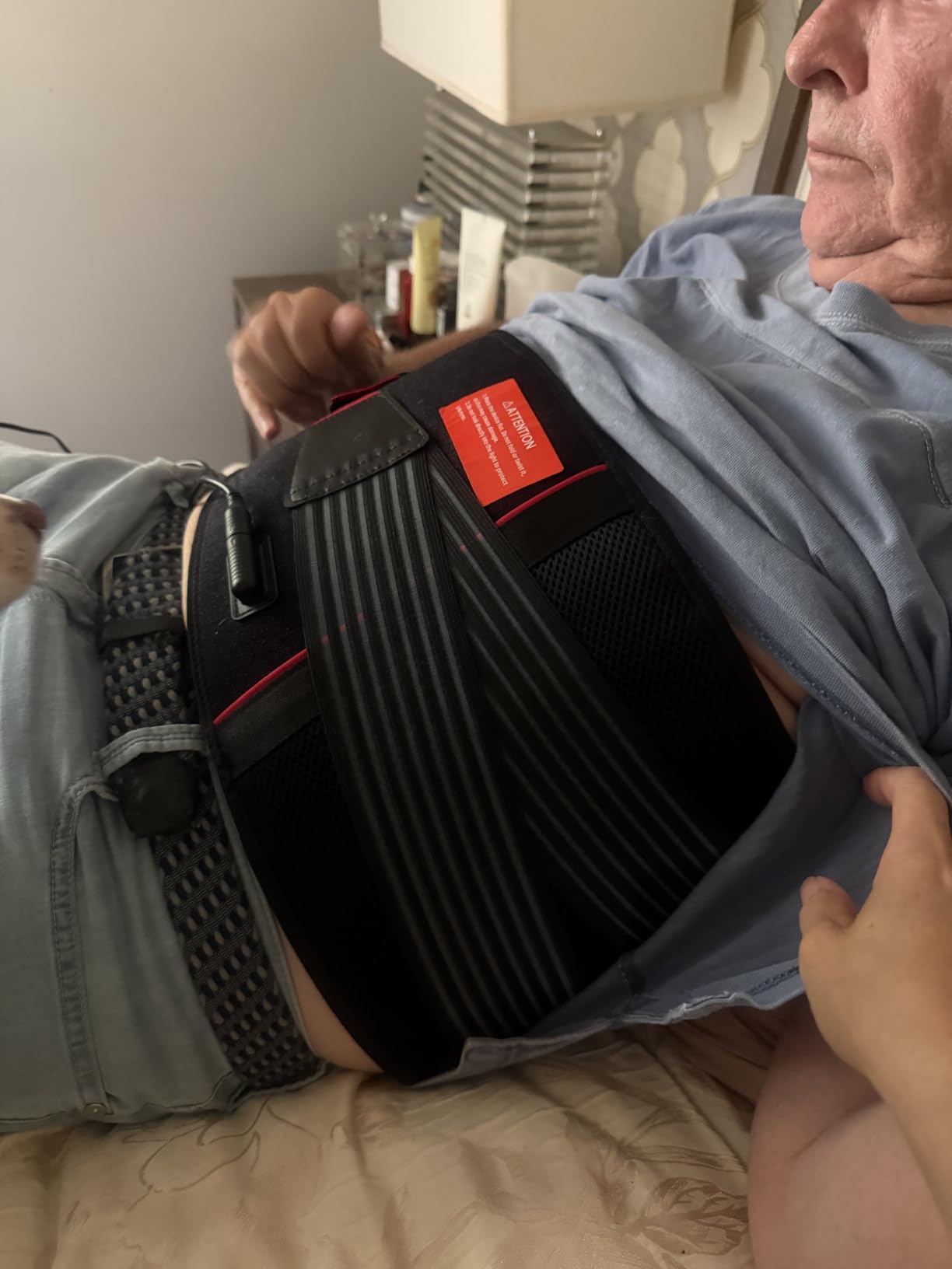 LTW Upgraded 290 LEDs Red Light Therapy Belt for Pain Relief, 49.5