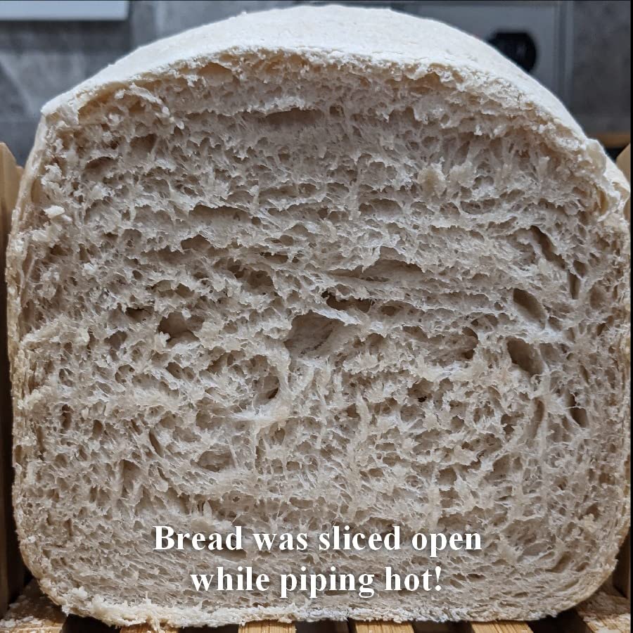 KBS 19-in-1 Programmable Bread Maker with Healthy Ceramic Pan, 2LB Bread Machine customer photo 1