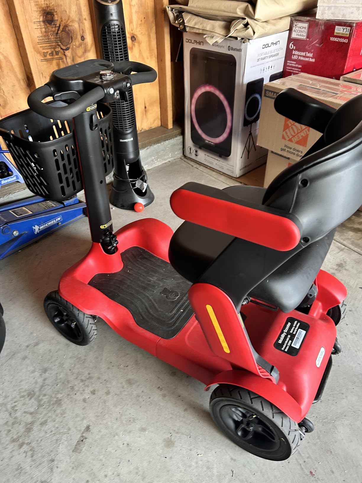 PAISEEC S3 Mobility Scooters for Seniors, 25/40 Miles Long Range, 2-Step Folding Mobility Scooter for Adults, 300 lbs Capacity, AI Speed Control, All Terrain Mobility Scooter customer photo 2
