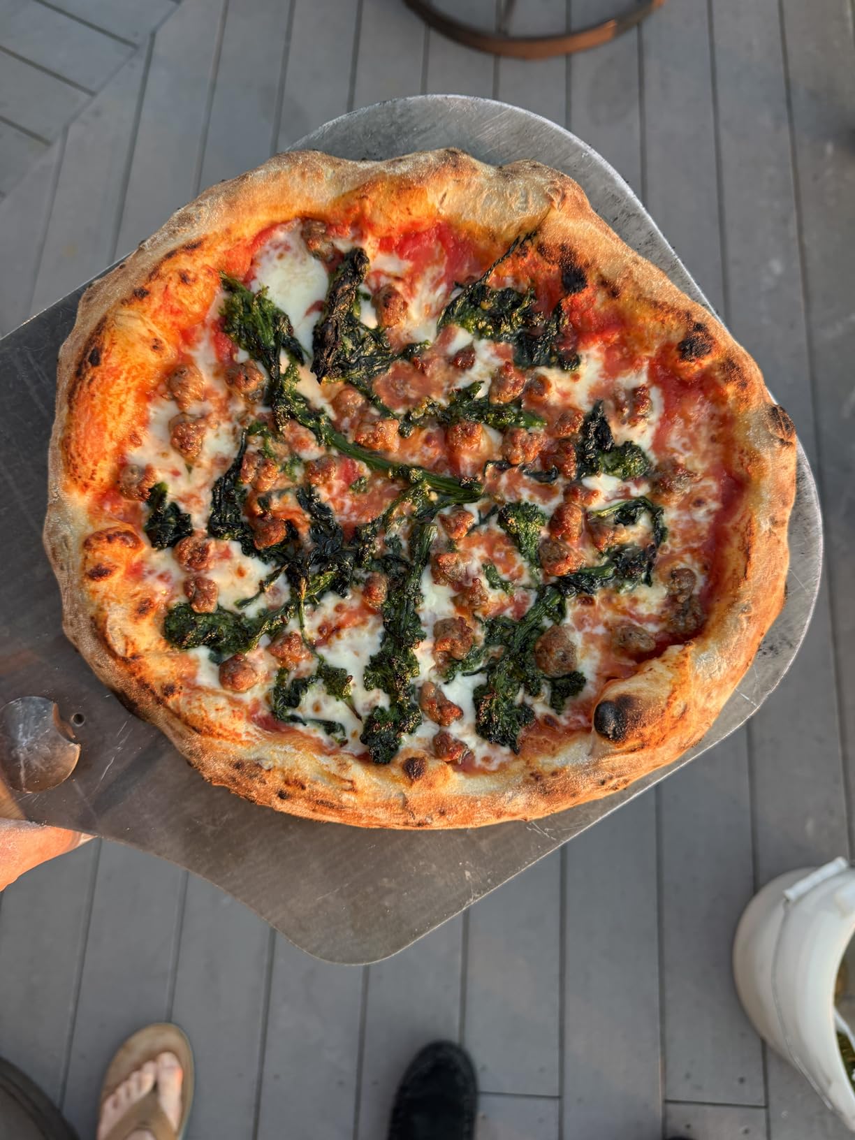 VEVOR Wood-Fired Pizza Oven Outdoor, 12 inch Auto Rotate customer photo 1