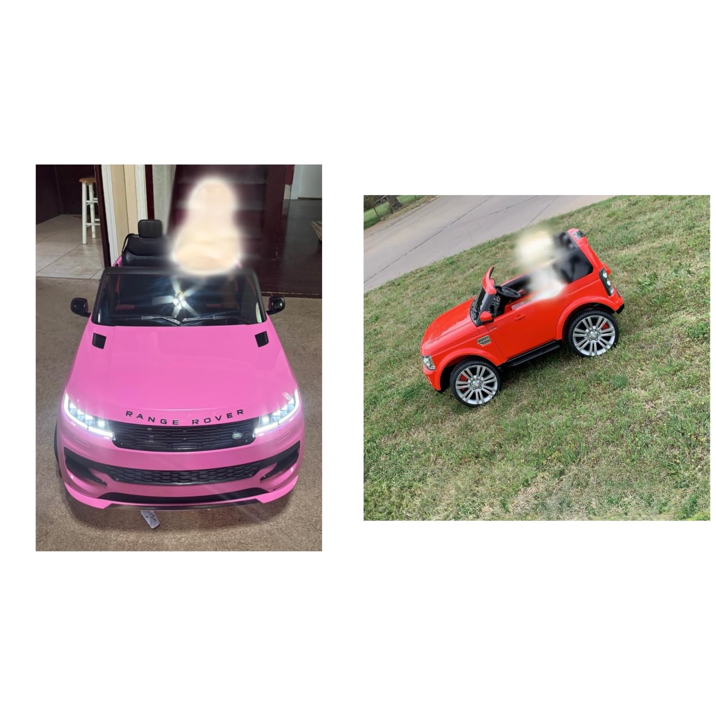 Best Choice Products Kids 24V 2-Seater Licensed Range Rover Sport Electric Ride On Car Truck w/ 132lb Weight Capacity, Parental Remote Control - Pink customer photo 2