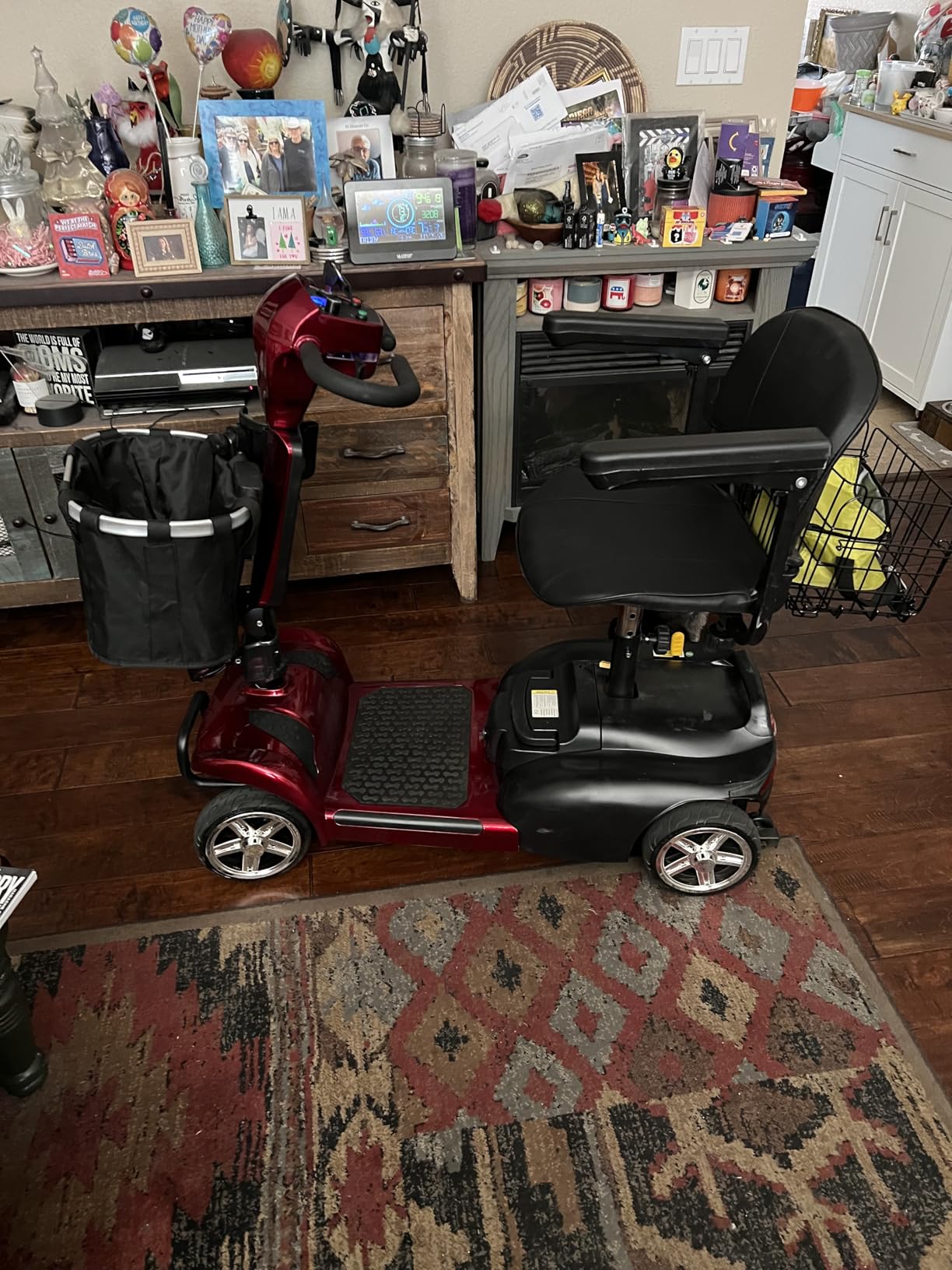 Mbxcooter Light Weight Mobility Scooter, 46Lbs, 330 Capacity Airline-Approved Mobility Scooters for Seniors/Adults, Foldable 4 Wheels Mobility Scooters, Removable Lithium Battery, 15/30Miles customer photo 2
