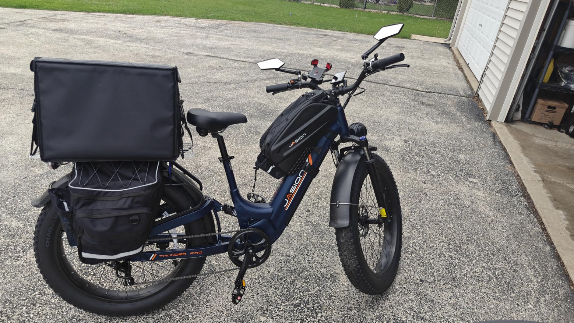 Jasion Thunder/PRO/ST Electric Bike,2000W/1800W Peak Ebikes for Adults,26''Fat Tire Best Ebike for Men,90/80 Miles with 1040Wh/864Wh Battery,35/30+MPH Max Speed Bicycles,500/400LB Capacity customer photo 1