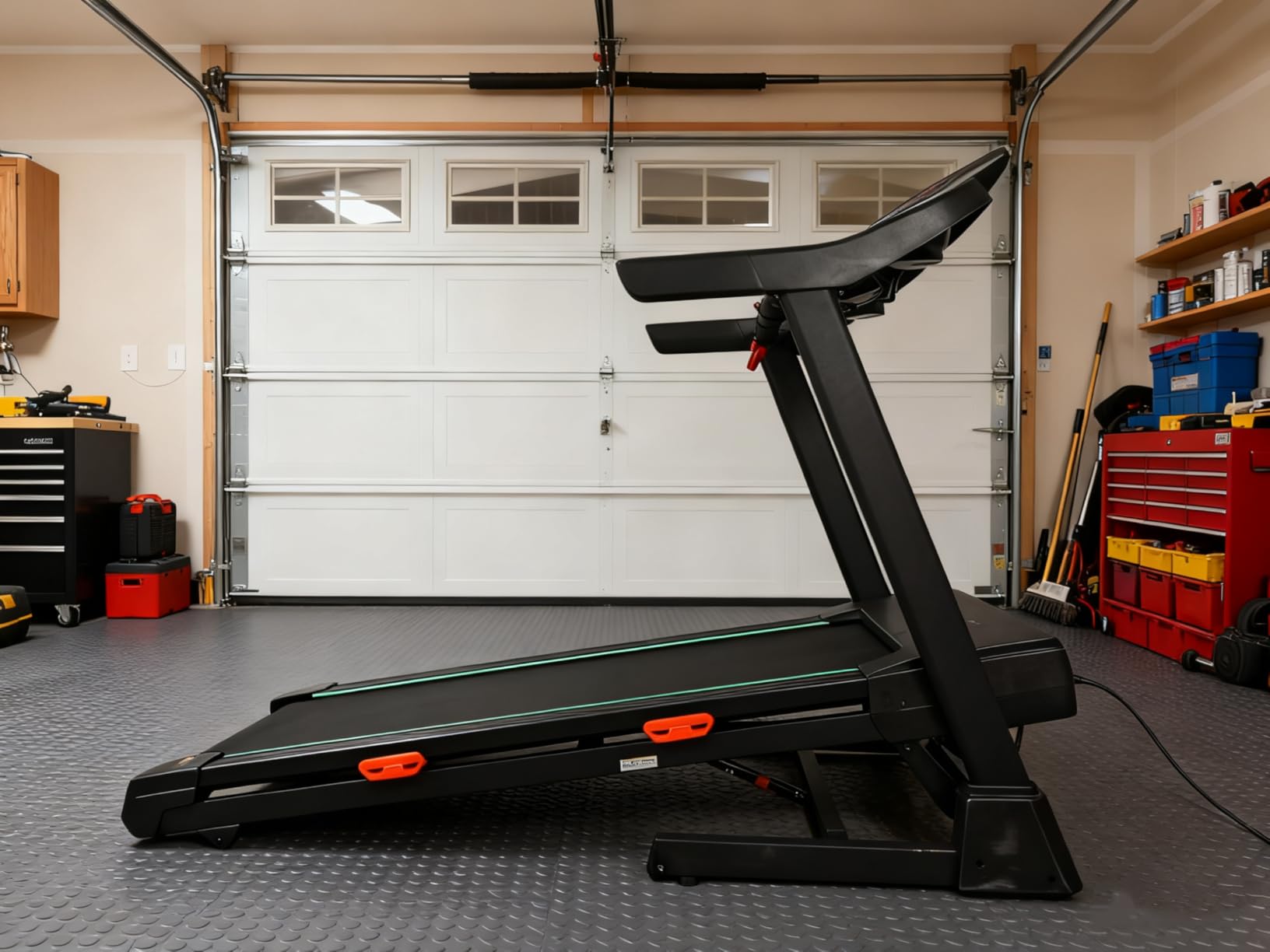 20% Auto Incline Treadmill 12MPH | 3.5HP Foldable, 55''x20'' Belt, Heart Rate customer photo 2