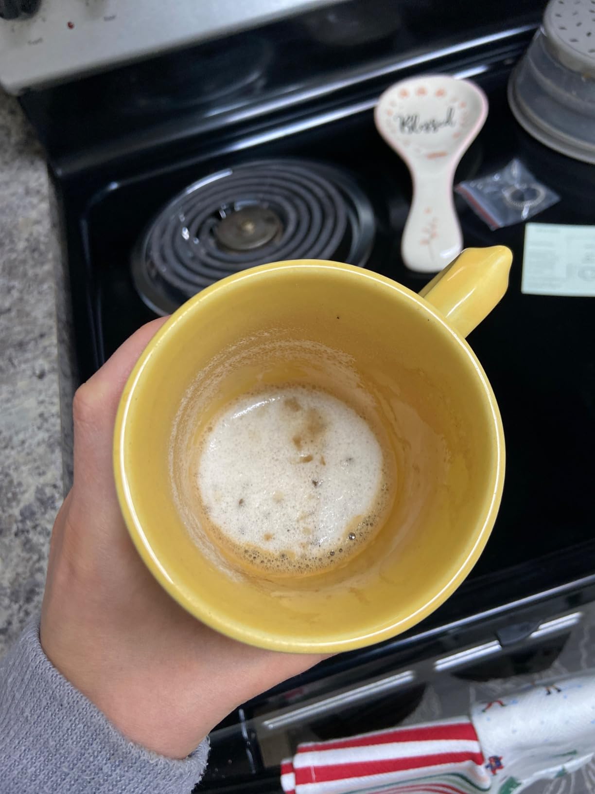 4-in-1 Electric Milk Frother and Steamer for Whole Milk, LED Touch Screen, Cold and Warm Foam Maker, Ceramic-Coated, 13.52oz for Lattes, Cappuccinos and Hot Chocolate, Auto Shut-Off, Cream White customer photo 2
