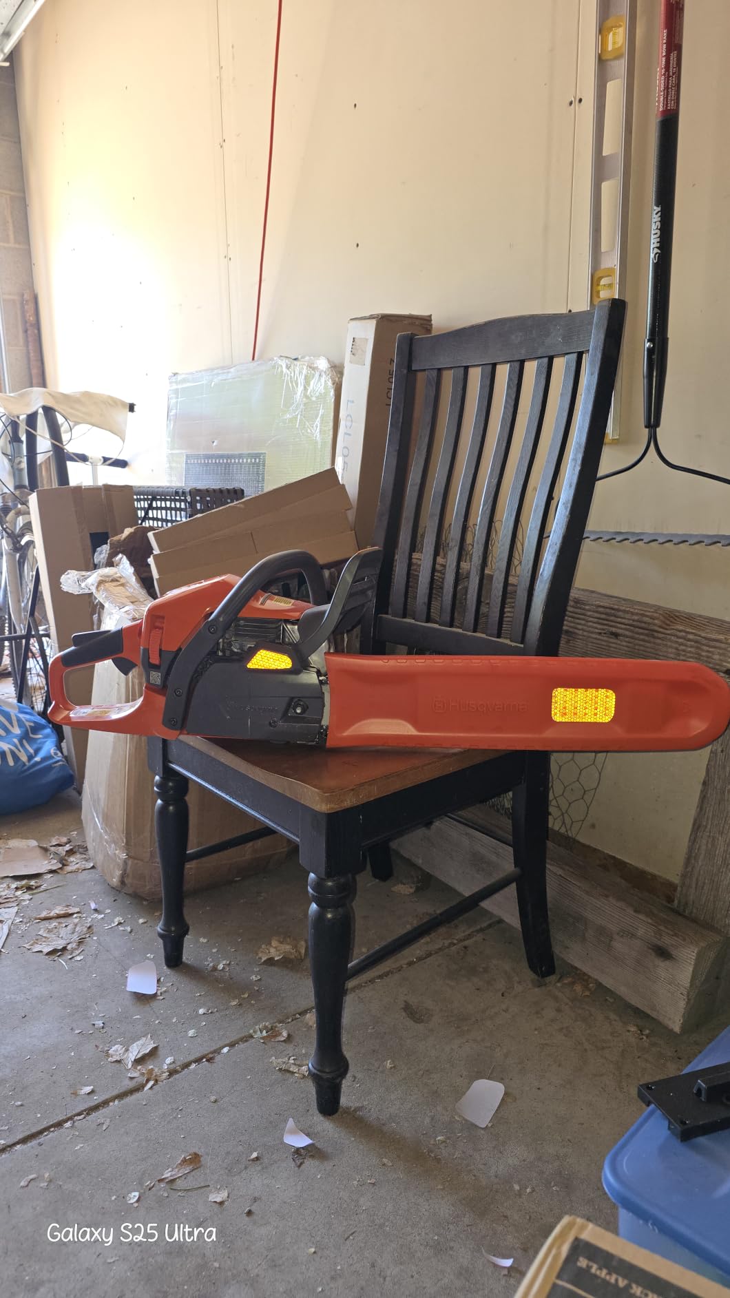 Husqvarna 445S Gas Chainsaw, 18 Inch, 50-cc 3-HP X-Torq Engine, Smart Start, Automatic Oiler customer photo 2
