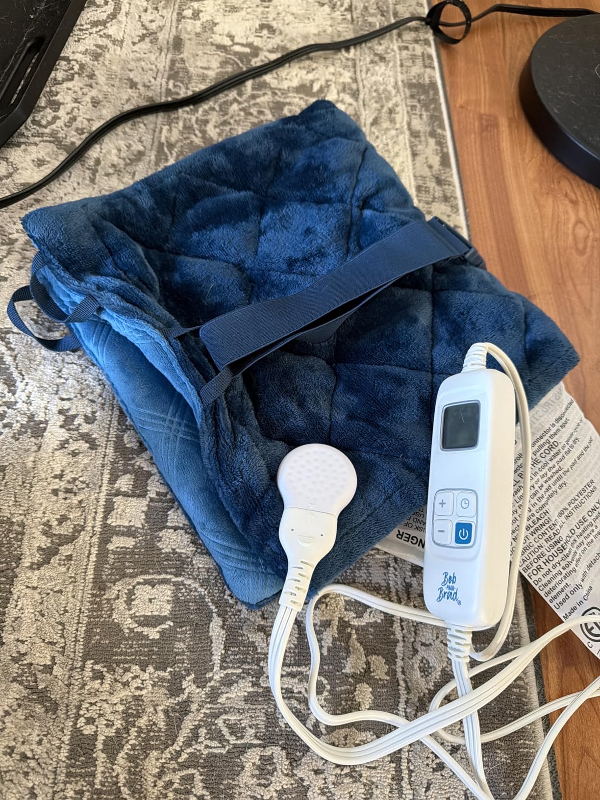 BOB AND BRAD Far Infrared Weighted Heating Pad for Back & Muscle Comfort, FSA-HSA Eligible, Large 12