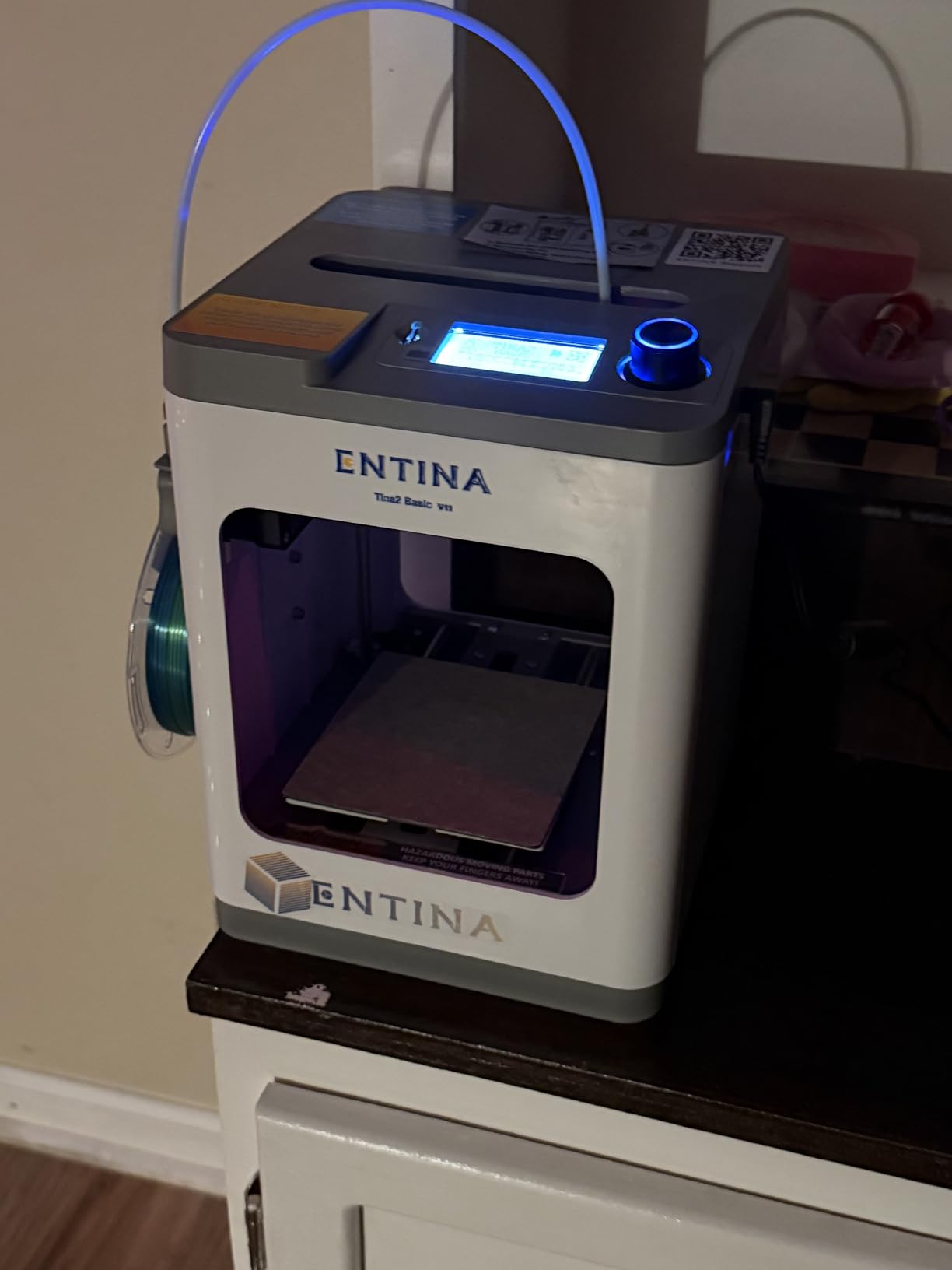 Entina TINA2S 3D Printers with WiFi Cloud Printing, Fully Assembled with Auto Leveling, Huge Library, DIY Mini 3D Printer for Beginners and Kids, High Precision 3D Printer for Home, Office & School customer photo 1