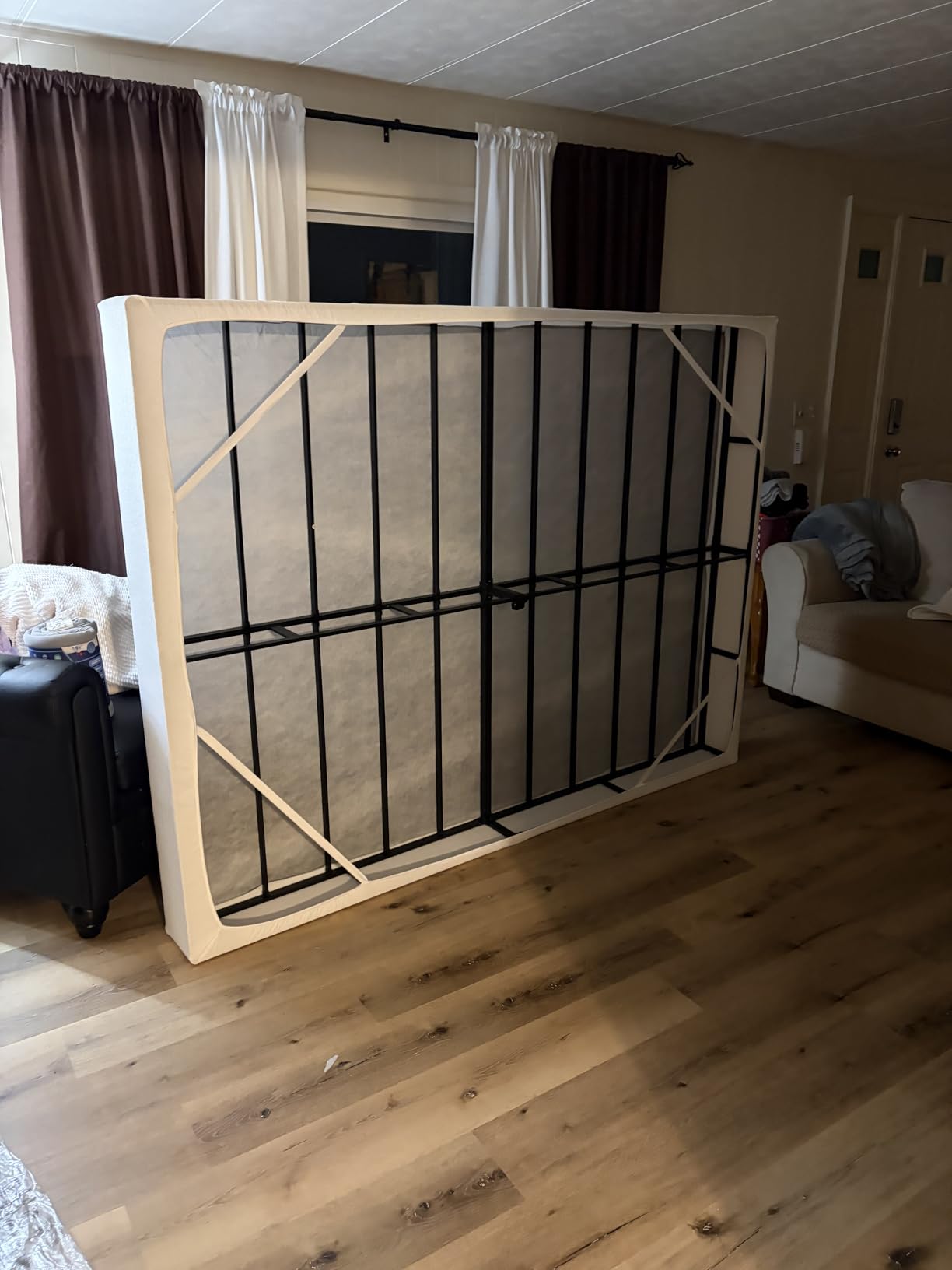 DORITRON 9 Inch Queen Box Spring, 3000lbs Heavy Duty Metal Box Spring Queen Size Bed Base Mattress Foundation, Easy Assembly, Noise Free customer photo 1