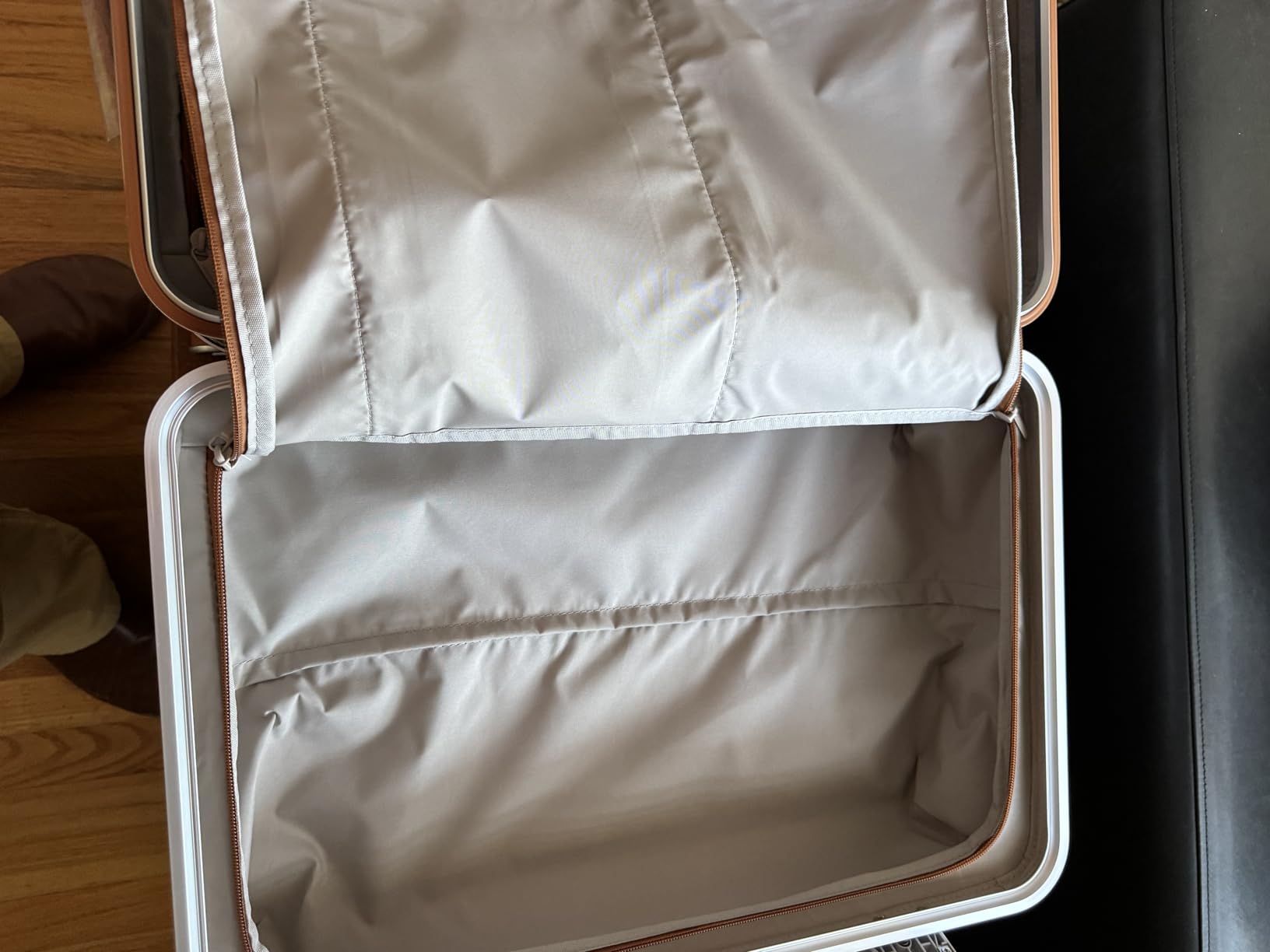 Full Aluminum 20 inch Carry on Luggage, Silver Suitcase | Wide Handle with Phone Holder, Hardside Vintage Suitcase, Zipperless with TSA Lock, Spinner Wheels, Small Travel Rolling Bag customer photo 1
