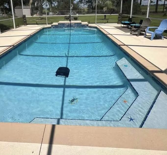 Beatbot AquaSense 2 Ultra Cordless Robotic Pool Cleaner for Complex Pools, Mapping with AI Camera, 5-in-1 Cleaning, Smart Surface Parking, Skimmer with APP Control, Water Clarification - Dark Green customer photo 1