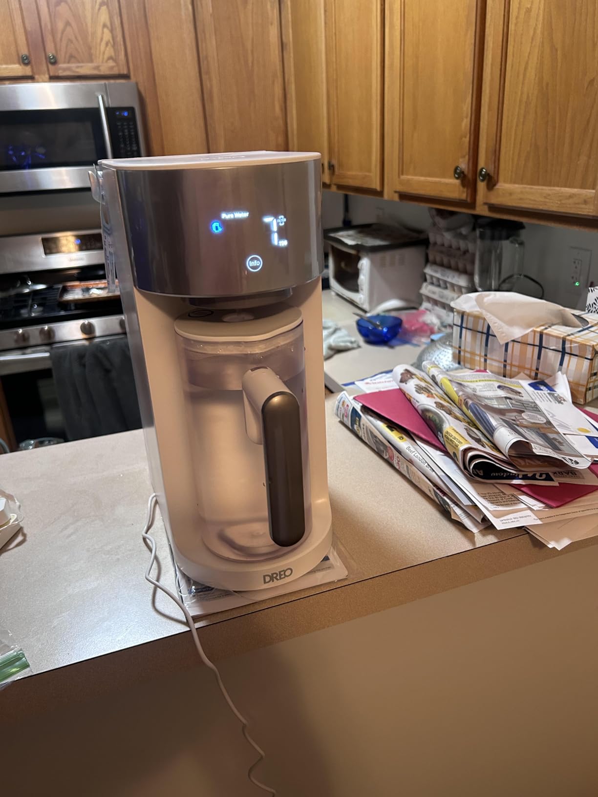 DREO Reverse Osmosis Water Filter System Countertop, RO Water Filter 112 3L customer photo 1