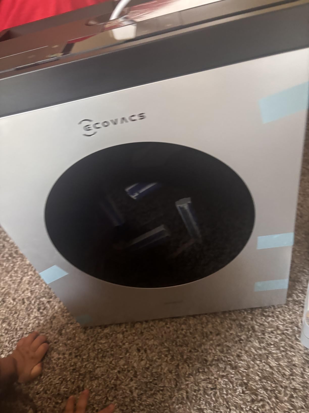 ECOVACS WINBOT W3 Omni Robot Window Cleaner with Auto-Clean & Multi-Functional Station, Win-SLAM 5.0 Smart Navigation, Triple Spray System, 12-Level Protection customer photo 2
