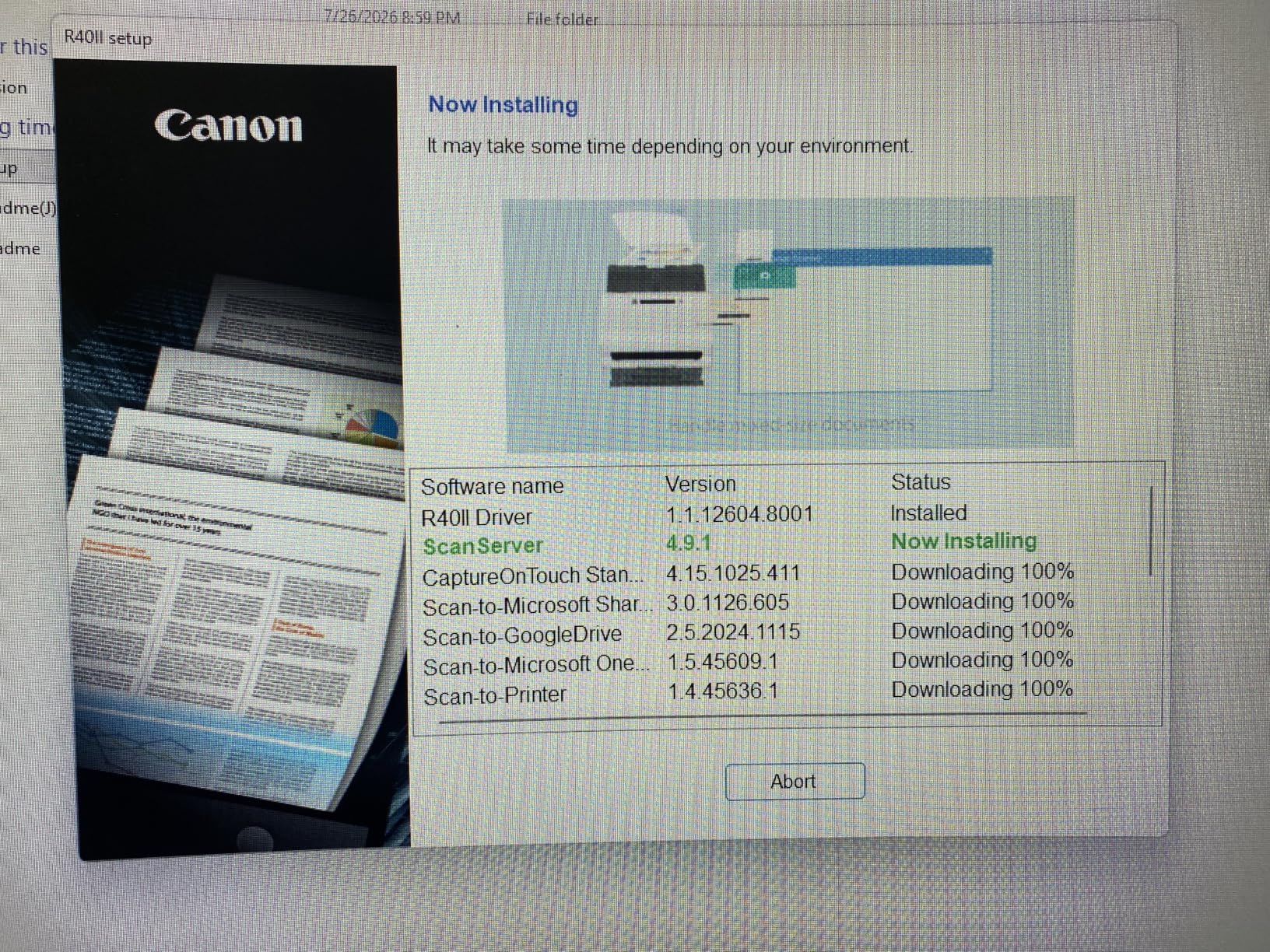 Canon imageFORMULA R40II Office Document Scanner - Duplex Scanning, Easy Setup, Scans a Wide Variety of Documents, Scans to Cloud customer photo 2