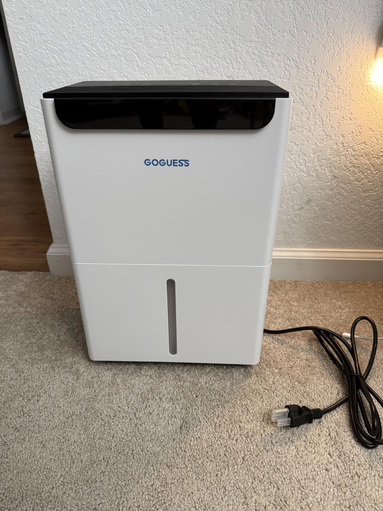 2500 Sq.ft Dehumidifier for Basement - 34 Pints, Drain Hose & Humidity Control Large Room Dehumidifiers for Home, RV, Bathroom, Bedroom - 3 Modes & 24H Timer White customer photo 2
