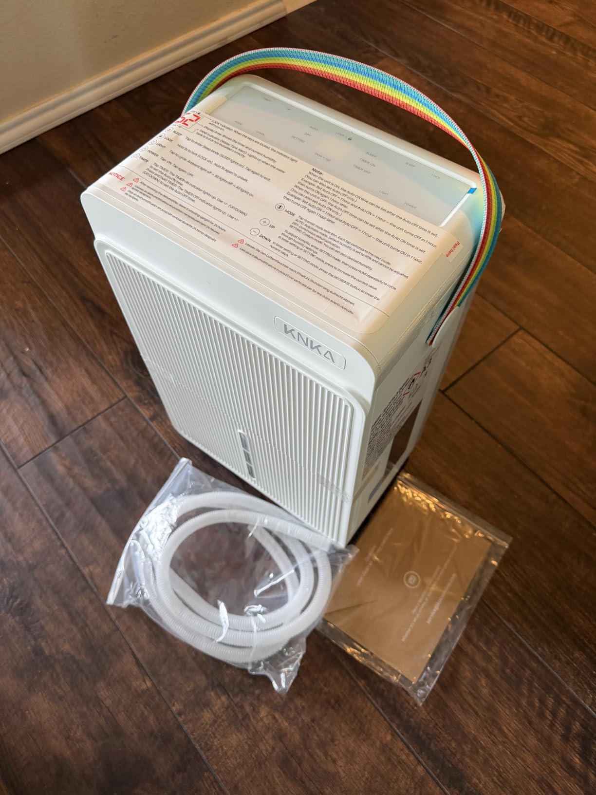 KNKA Energy Star 4500 Sq.Ft Dehumidifier for Basement, Max 80 Pint/Day | Dehumidifier with Drain Hose, Dehumidifiers for Home, Bedroom, Bathroom, Large Room, Smart Humidity Control, Sleep Mode customer photo 1