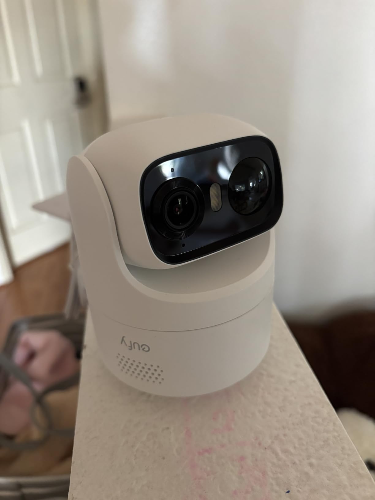 eufy Security eufyCam C37, Security Cameras Wireless Outdoor, 360 Pan and Tilt AI Tracking, 2K Solar Camera, Human/Pet/Vehicle Detection, Flexible Solar Panel, Color Night Vision, No Subscription customer photo 1