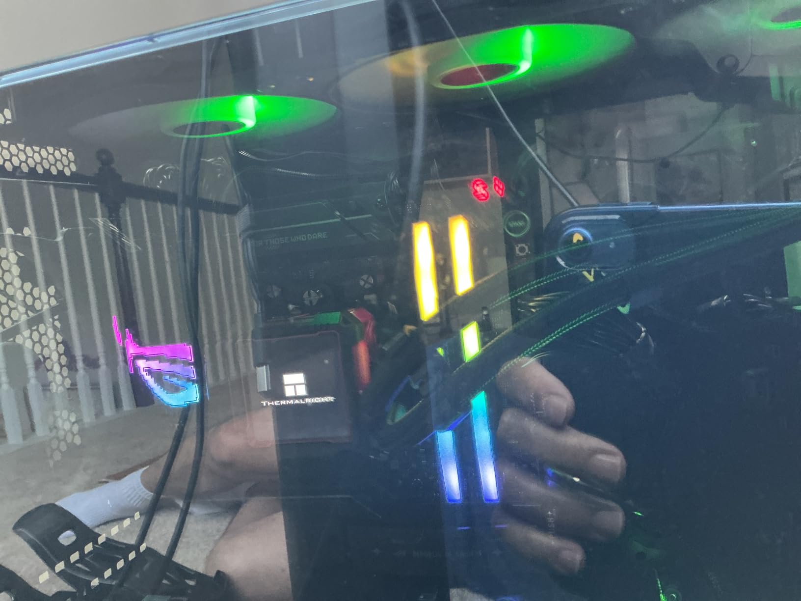 Corsair Vengeance RGB RS DDR5 16GB (2 x 8GB) Up to 6000MHz AMD Intel RAM | Desktop Gaming Memory, AMD EXPO & Intel XMP 3.0 Compatible, CL36, Grey, CMG16GX5M2E6000Z36 customer photo 2