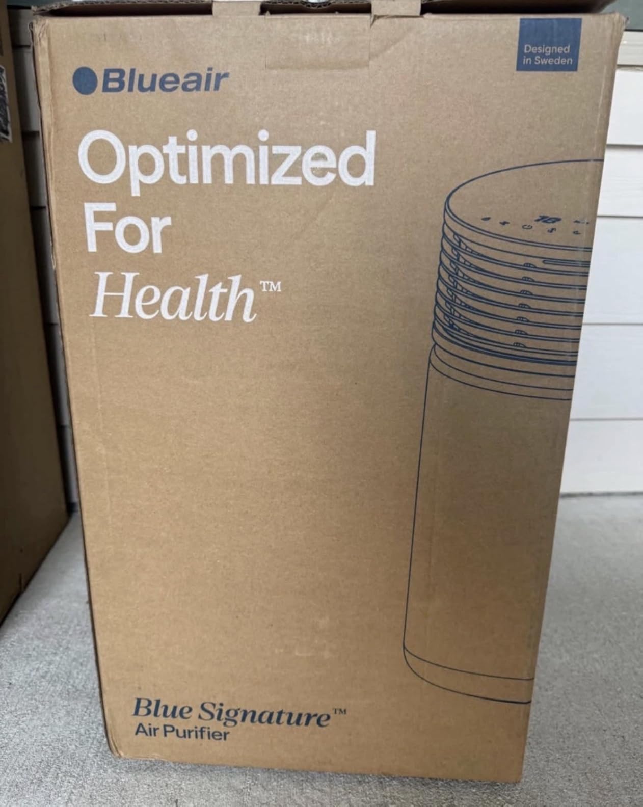 Blueair Blue Signature SP3i Air Purifier for Medium Rooms up to 2,250 sq ft, HEPASilent Filtration, WiFi Smart Control, Auto Mode, Odor & Smoke Removal, Pet Hair & Dust, AHAM Verified, Table Design customer photo 2