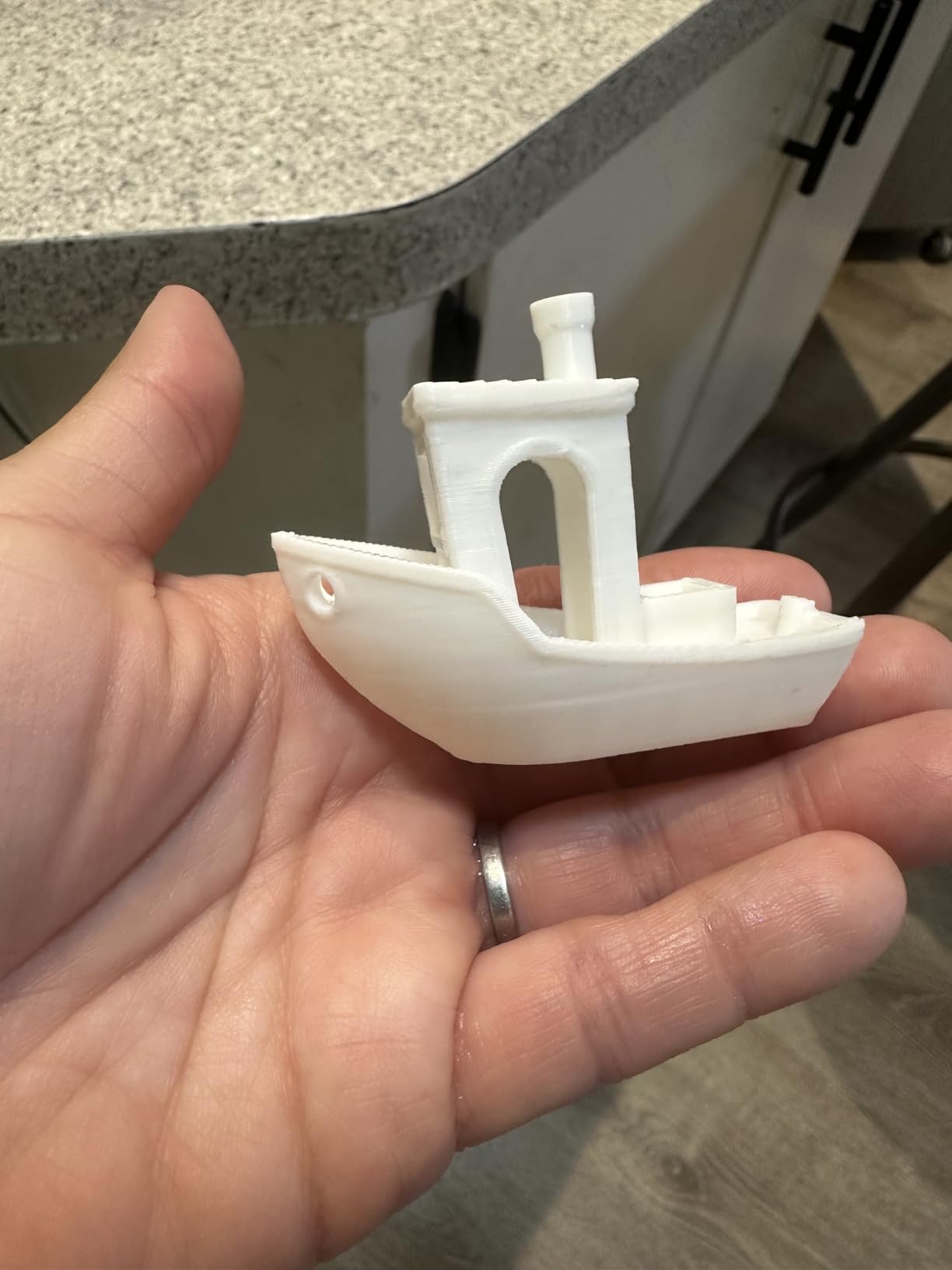 Bambu Lab A1 Combo + LED Lamp Kit, Multi-Color 3D Printing (with AMS lite) customer photo 2