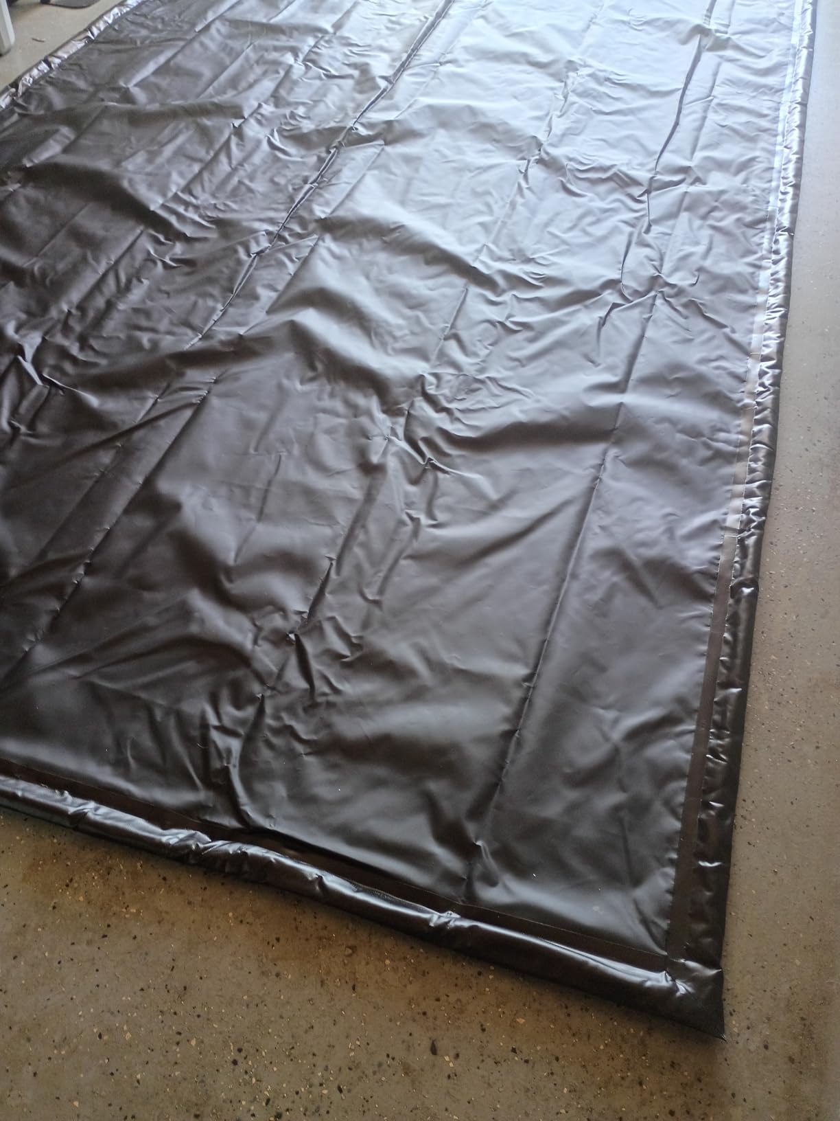 Nilight 7.9 x 18 FT Garage Floor Containment Mat with Edge for Under Car | Heavy Duty PVC, 1.4