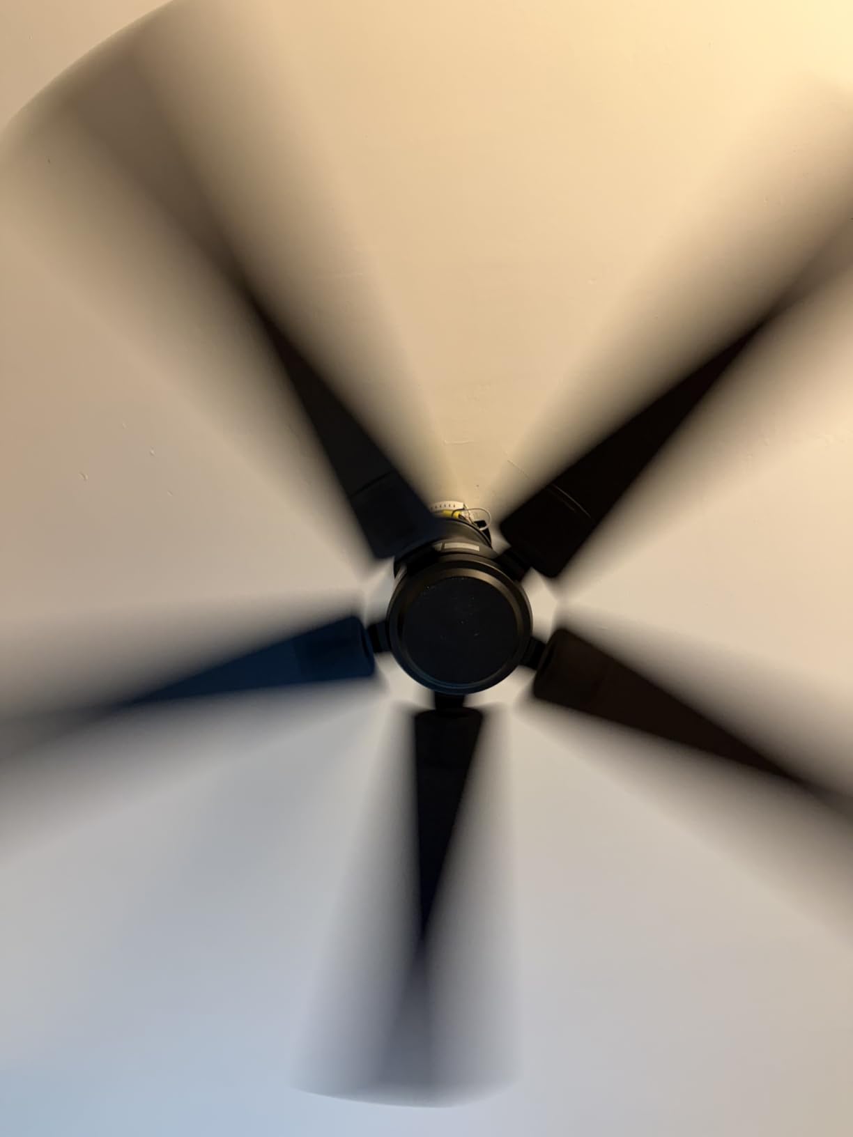 Obabala Black Ceiling Fan No Light, 52 in Outdoor Flush Mount Ceiling Fans with Remote Control without Light, 5 Blades, 6 Speed Reversible DC Motor Modern for Patios, Garage, Bedroom, Porch customer photo 2