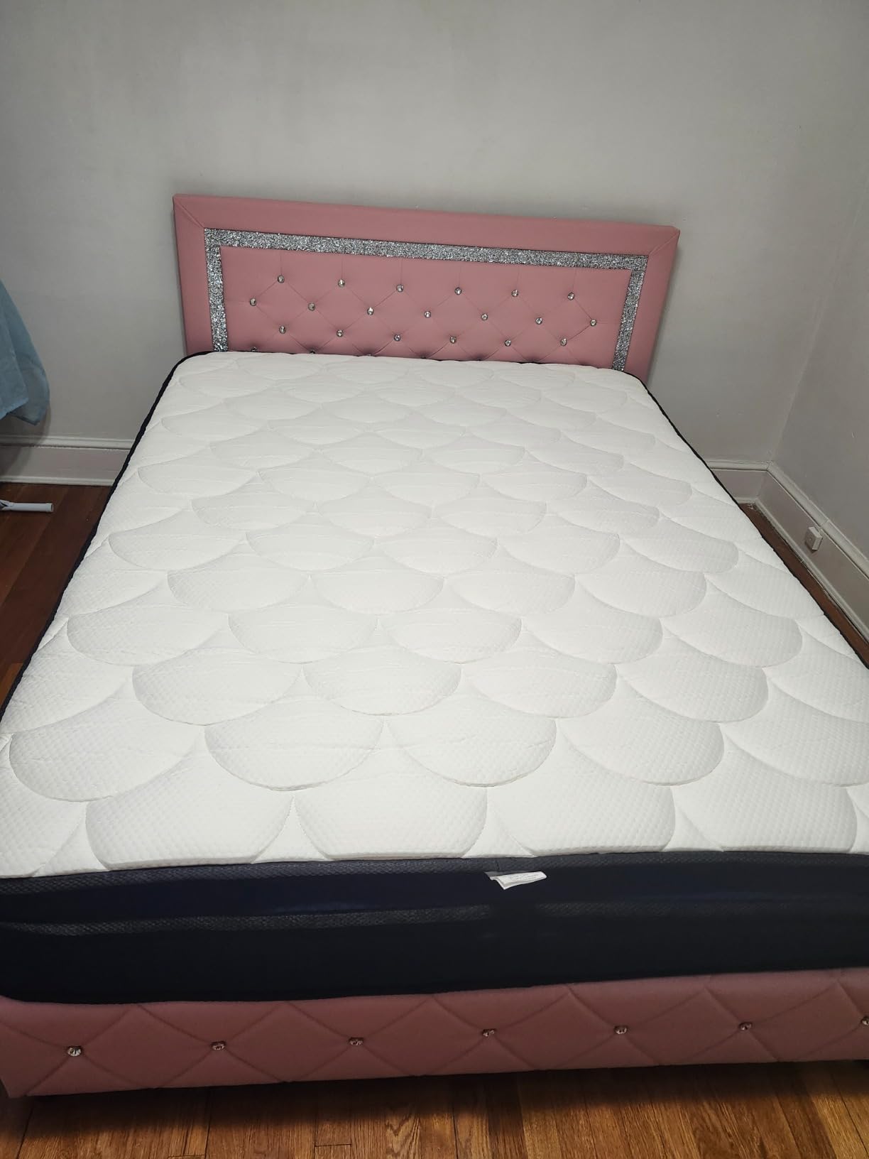King Mattress Plush 12 Inch Soft Pillow Top Hybrid Fiberglass Free | Mattress in a Box Breathable Pressure Relief Memory Foam Pocket Spring Bed CertiPUR-US OEKO-TEX Certified customer photo 2