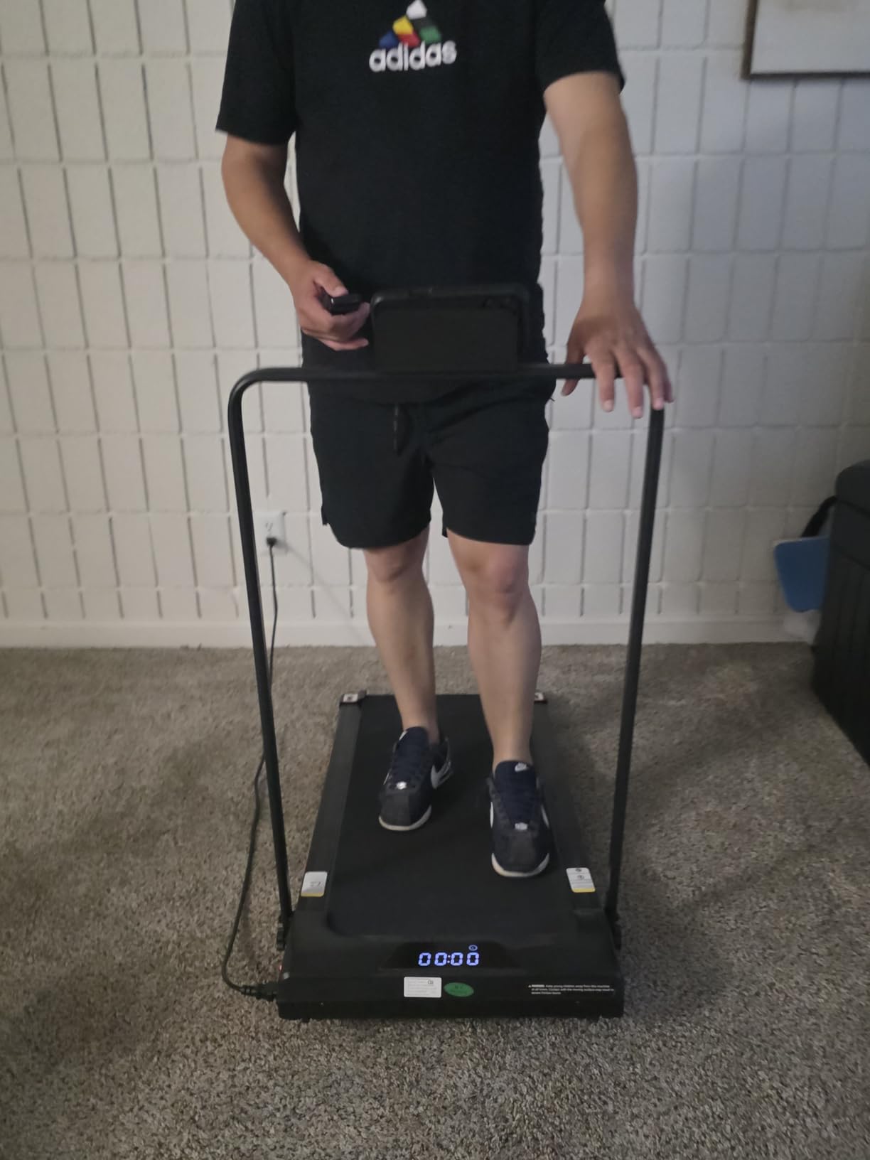 CURSOR Treadmills for Home with 20%/25% Incline, 350lb/400lb Capacity & 8.0/8.7/9.5MPH Folding Treadmill 3.5HP/4.0HP Brushless, Widen Running Area & Shock Absorption for Running/Walking customer photo 2