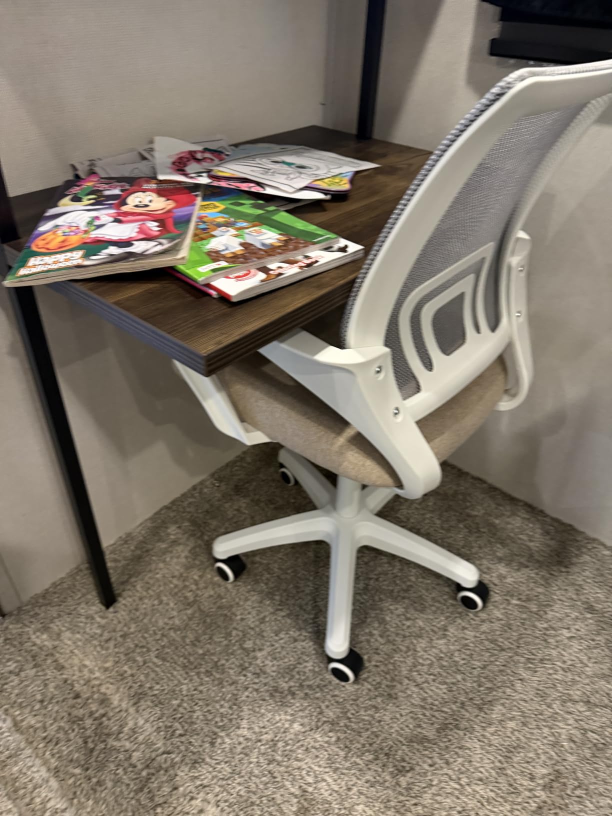 NEO CHAIR Office Computer Chair Ergonomic Mid-Back Mesh Desk Chair, Black | Breathable Mesh Back with Lumbar Support, Height Adjustment, Smooth Rolling Casters for Home Office, Study or Gaming Setup customer photo 2
