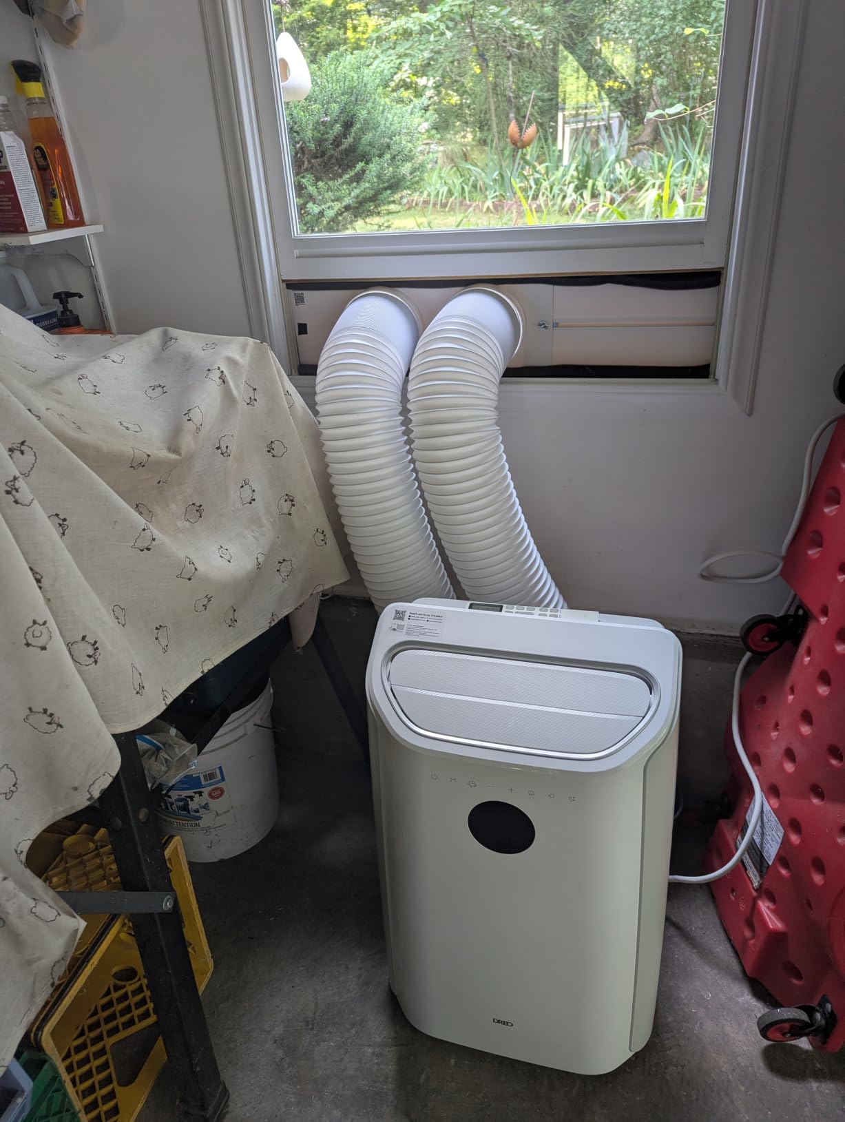 DREO Inverter Dual-Hose Portable Air Conditioners 740S, High Efficiency, 14000 BTU ASHRAE (10000 BTU DOE) 42dB Quiet Smart AC Unit, Drainage-Free, APP/Voice/Remote Control, for Bedroom & Large Room customer photo 2