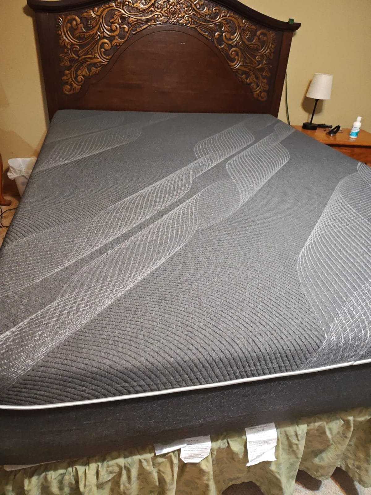 Dyonery Twin XL Size Mattress 14 Inch Gel Memory Foam Medium | Cooling & Back Pain Relief, Fiberglass Free, CertiPUR-US Certified, Foam Made in USA customer photo 2