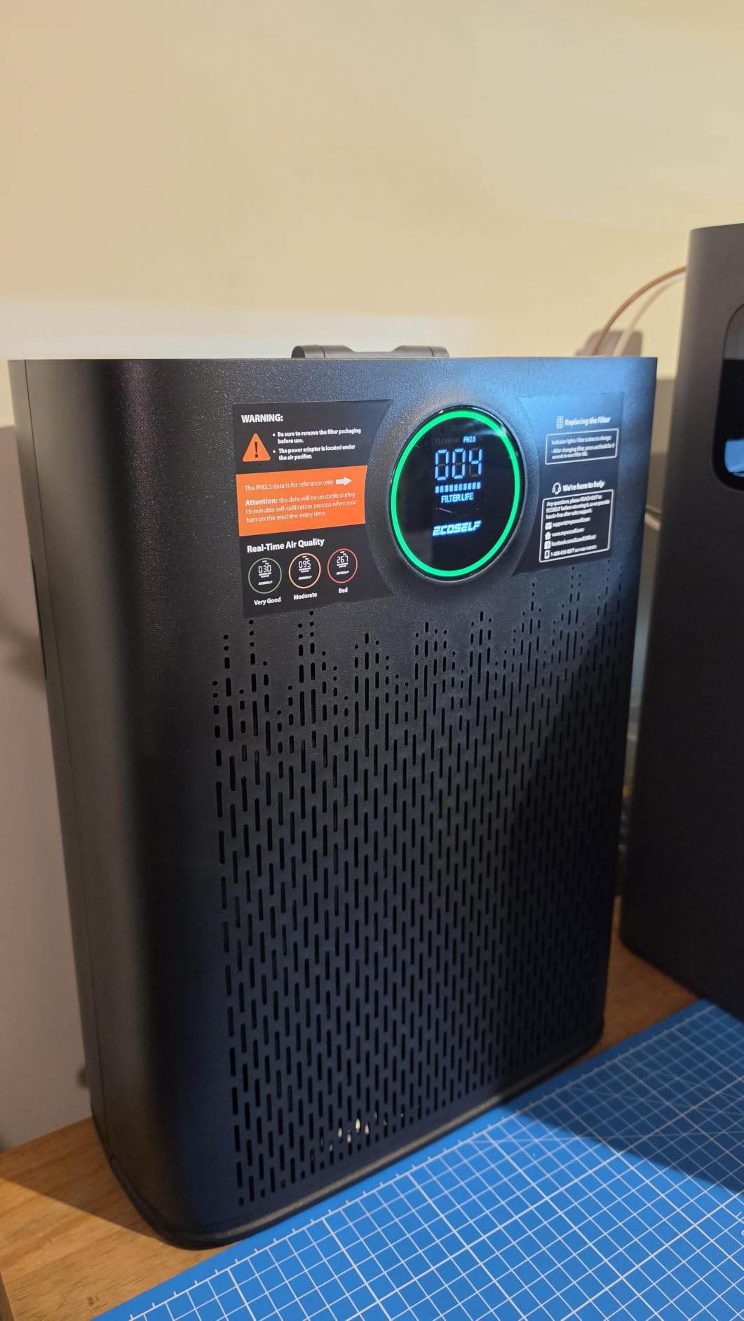 Air Purifiers for Home Large Room, Cover Up to 2400 Ft2 with True HEPA Filter, Smart Mode, PM2.5 Air Quality Display, 22dB Sleep Mode, Aromatherapy, 360 Degree Air Outlet, HAP603 customer photo 2