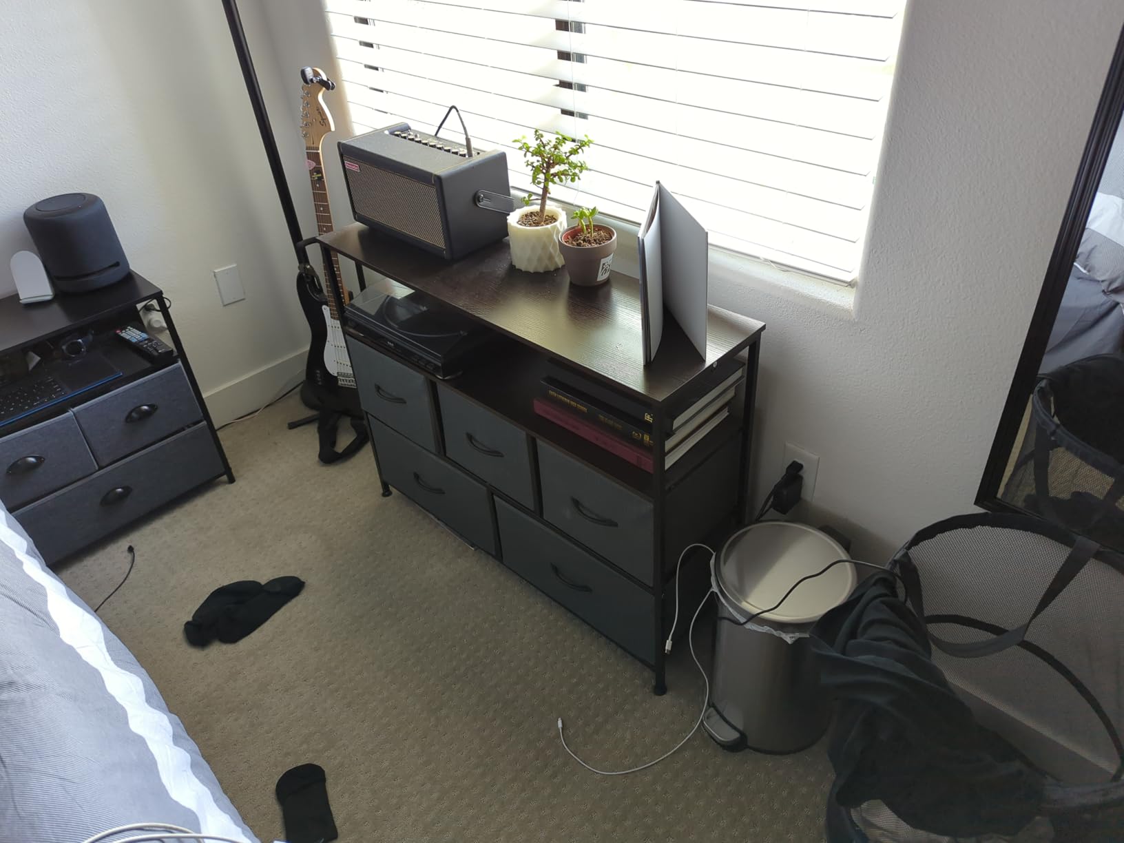 WLIVE 6 Drawer Dresser for Bedroom, 59