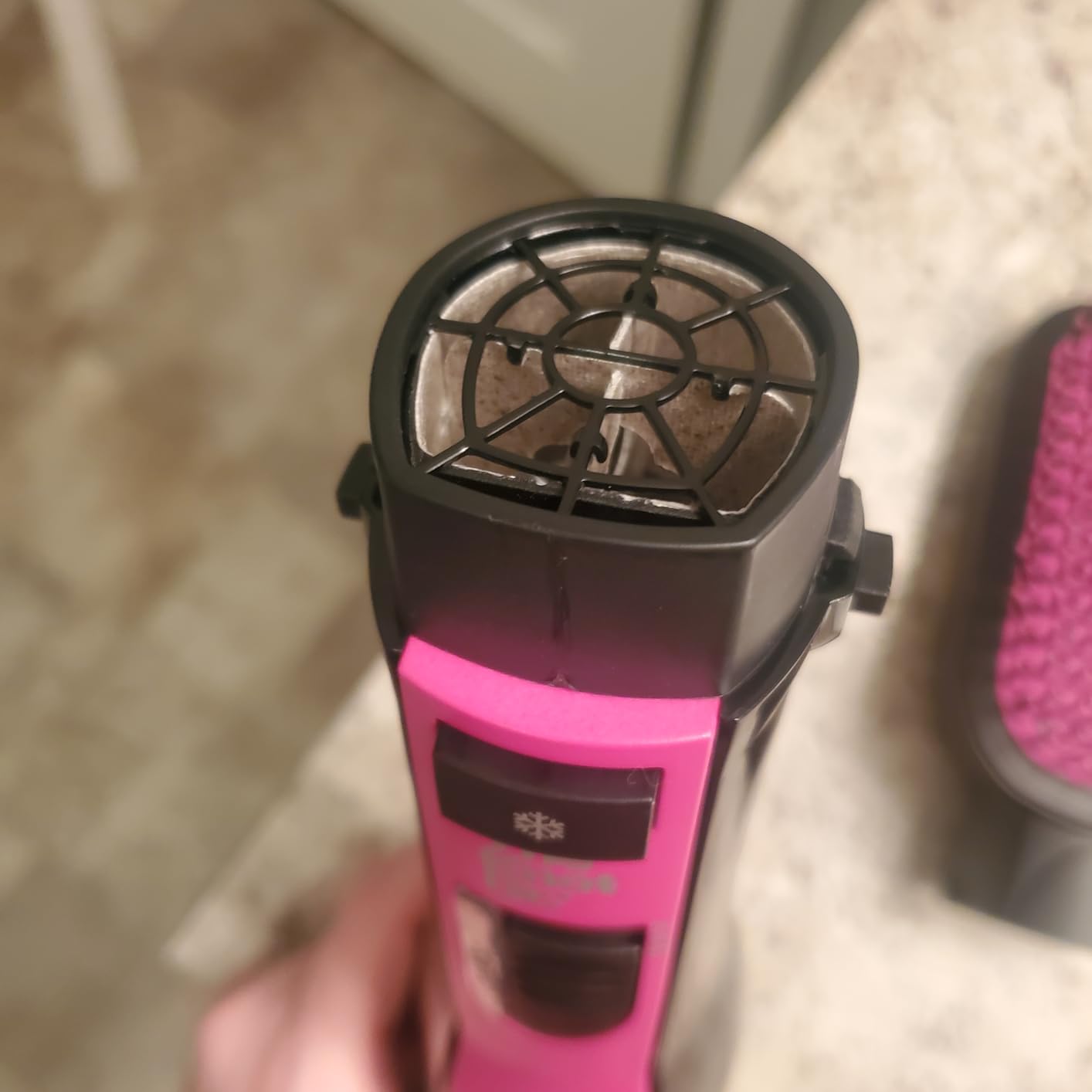 Conair All-in-One Hot Air Brush, Ionic Technology, Mixed Bristles, 1000W customer photo 1