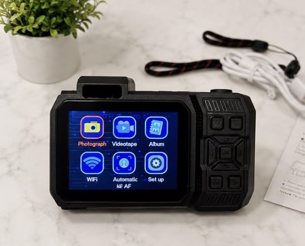 8K Underwater Camera WiFi 90MP 50FT Waterproof 32GB Card Dual-Screen Touch | Suitable for Snorkeling and Diving, Rugged Shockproof Dustproof, AF Selfie, 18X Zoom, Floatable, 1800mAh Battery, Type-C customer photo 1