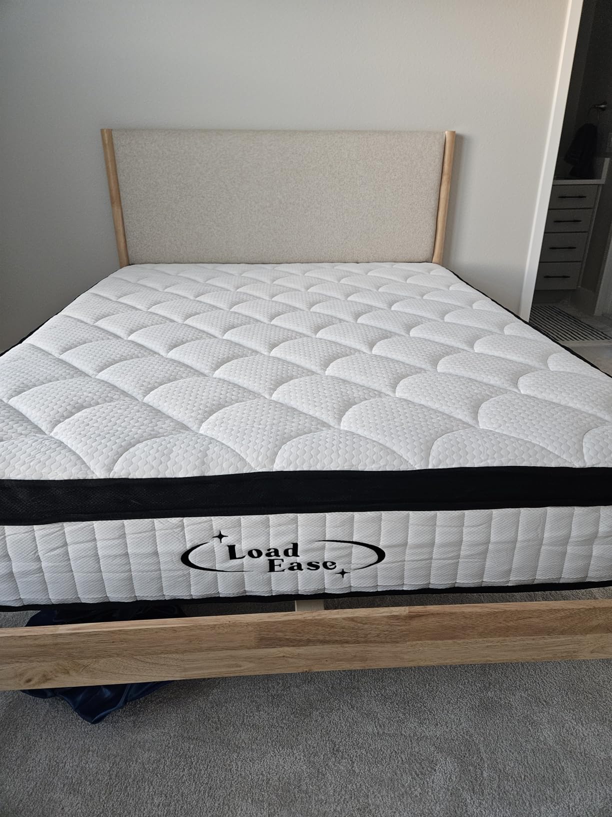 King Size Mattress, 12 Inch Hybrid Mattress King Size in a Box, Medium Firm | King Mattress with Cooling Gel Memory Foam & Pocket Springs, Back Pressure Relief, Motion Isolation, Edge Support, Pillow Top customer photo 1