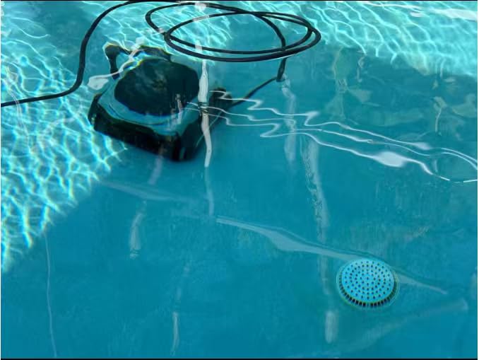 (2026 New) BUBLUE 800P Gen2 Robotic Pool Cleaner,Pool Vacuum for Inground Pools,Cleans Floor/Wall/Waterline/Shallow Area,Smart Navigation,App Control for Pools up to 1,076 Sq.Ft Space Gray customer photo 2