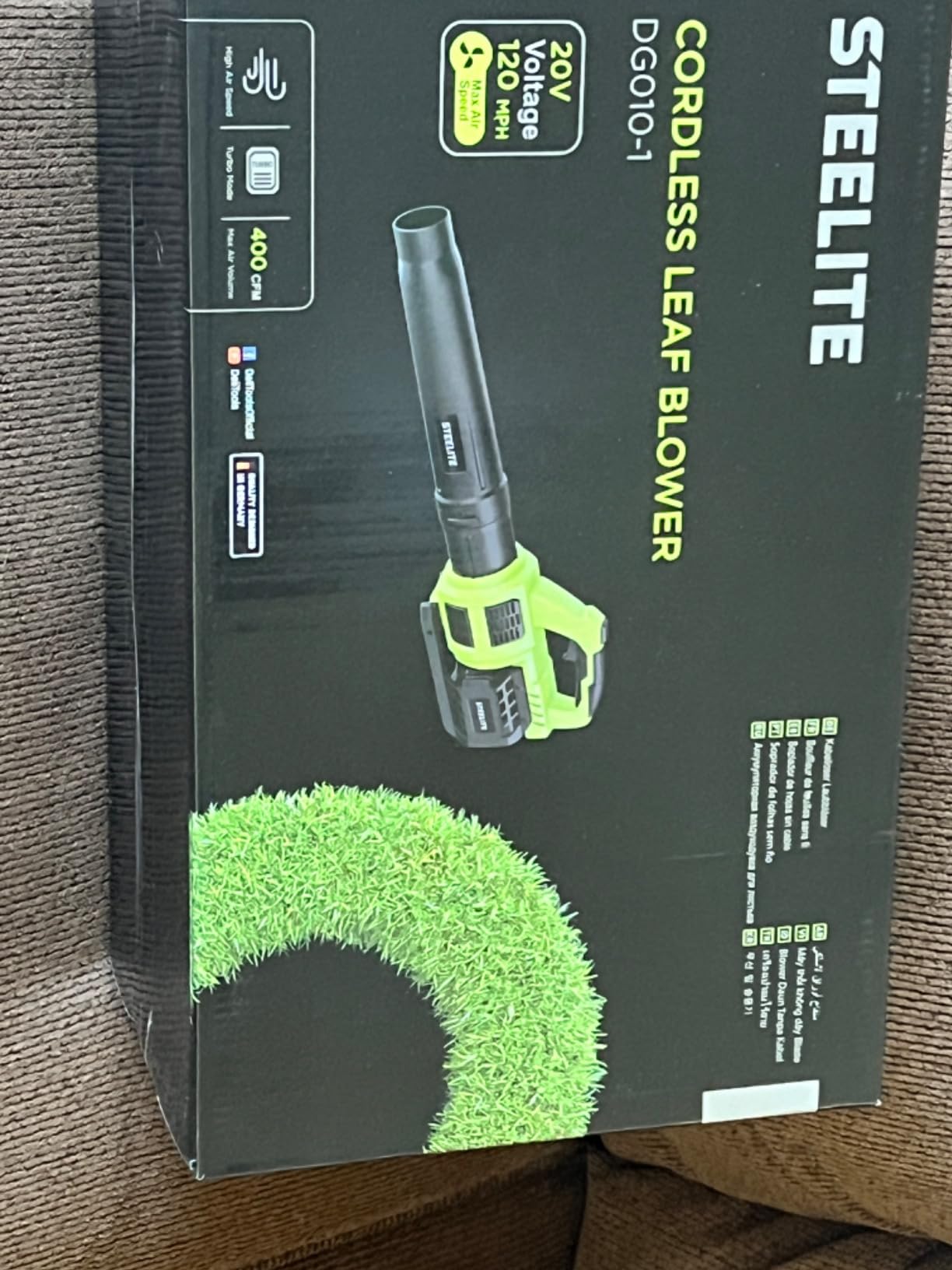 STEELITE Cordless Lawn Mower, 20V Battery Powered Lawn Mower 13 Inch with 2 x 4.0Ah Batteries & Charger, Brushless Electric Lawn Mower customer photo 2