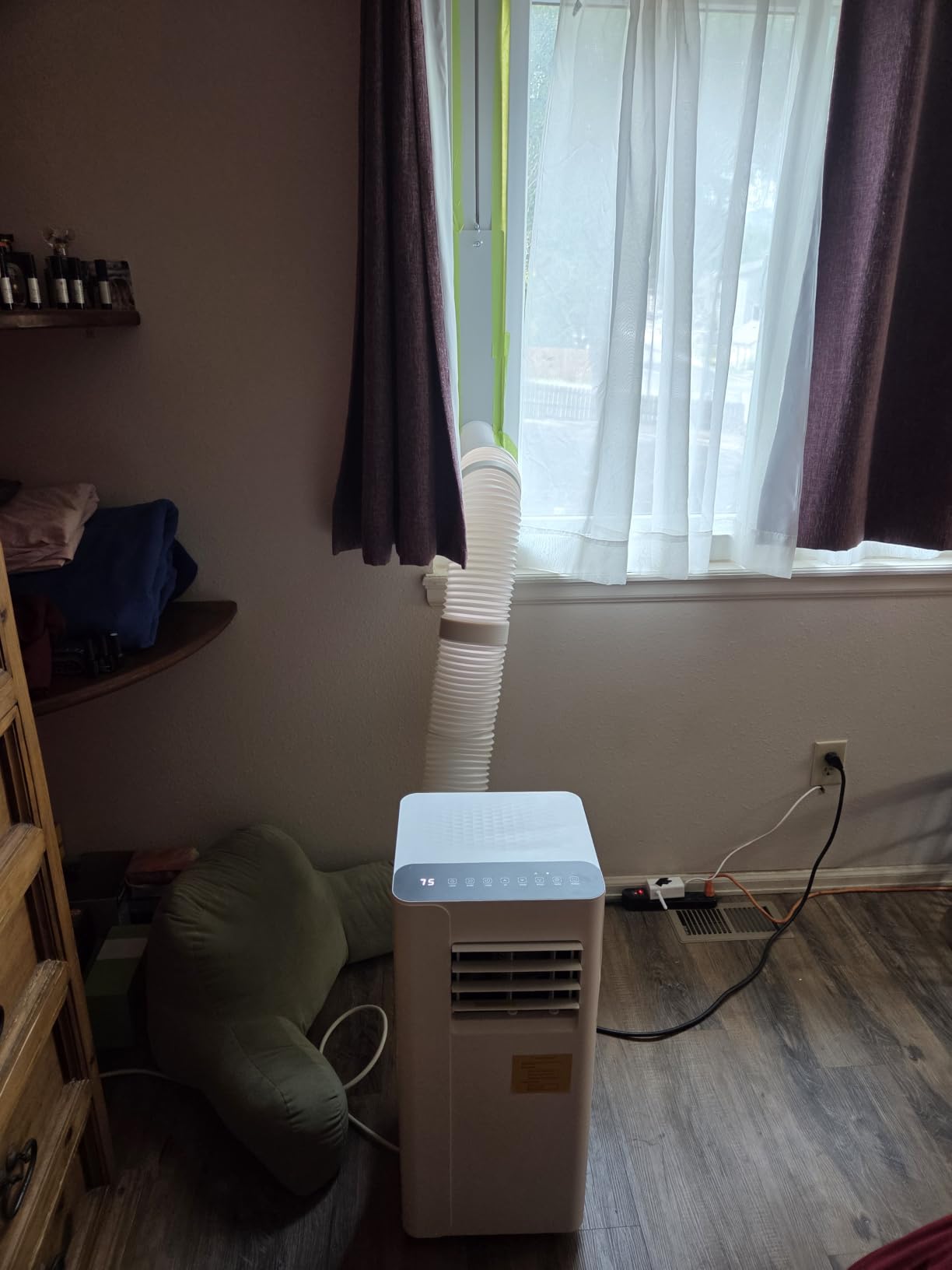 URBANITE Portable Air Conditioner 16000 BTU, Smart WiFi APP & Remote Control, 5-in-1 AC Unit Cools up to 750 Sq.Ft, 40dB Ultra Quiet Dehumidifier/Fan/Sleep Mode, Easy Installation for Bedroom & Office customer photo 1