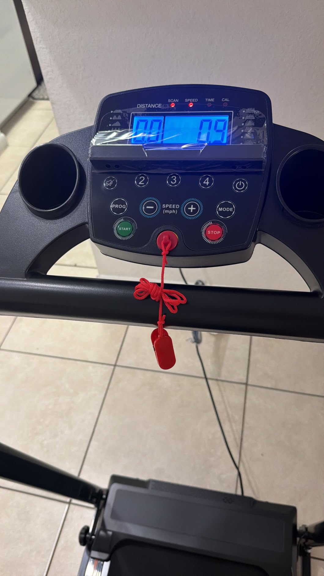 Redliro Treadmill for Seniors with Long Handrails-0-2% Incline | 300lb Capacity, Compact Design, Lightweight, Foldable Space-saving Frame, Mute & Screen-off, Wheels, Cup/Phone Holder customer photo 2