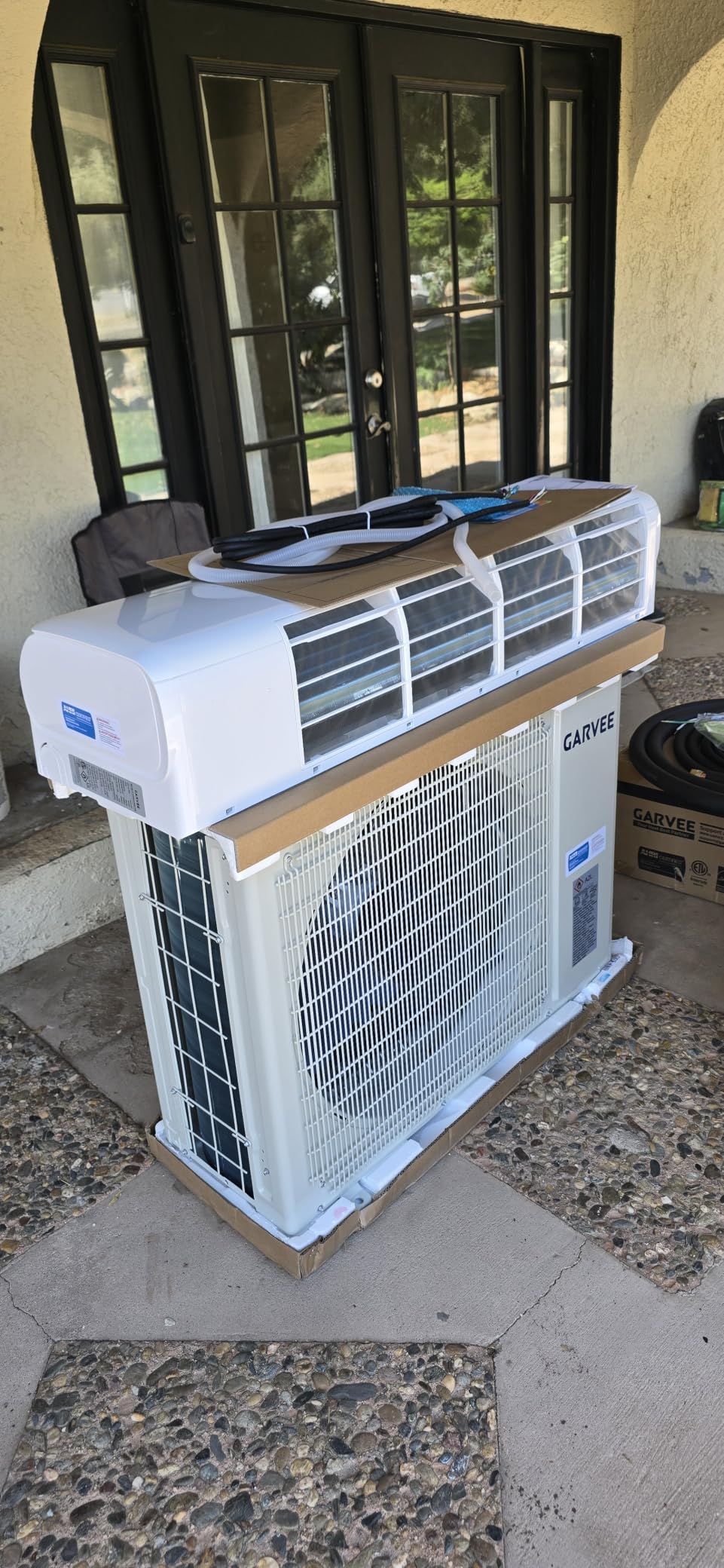 Garvee 12000 BTU Mini Split Air Conditioner,22 SEER2 | Ductless Inverter AC w/ 115V, Cool Up to 750 Sq. Ft with Heat Pump System, Compatible with Alexa, White customer photo 2