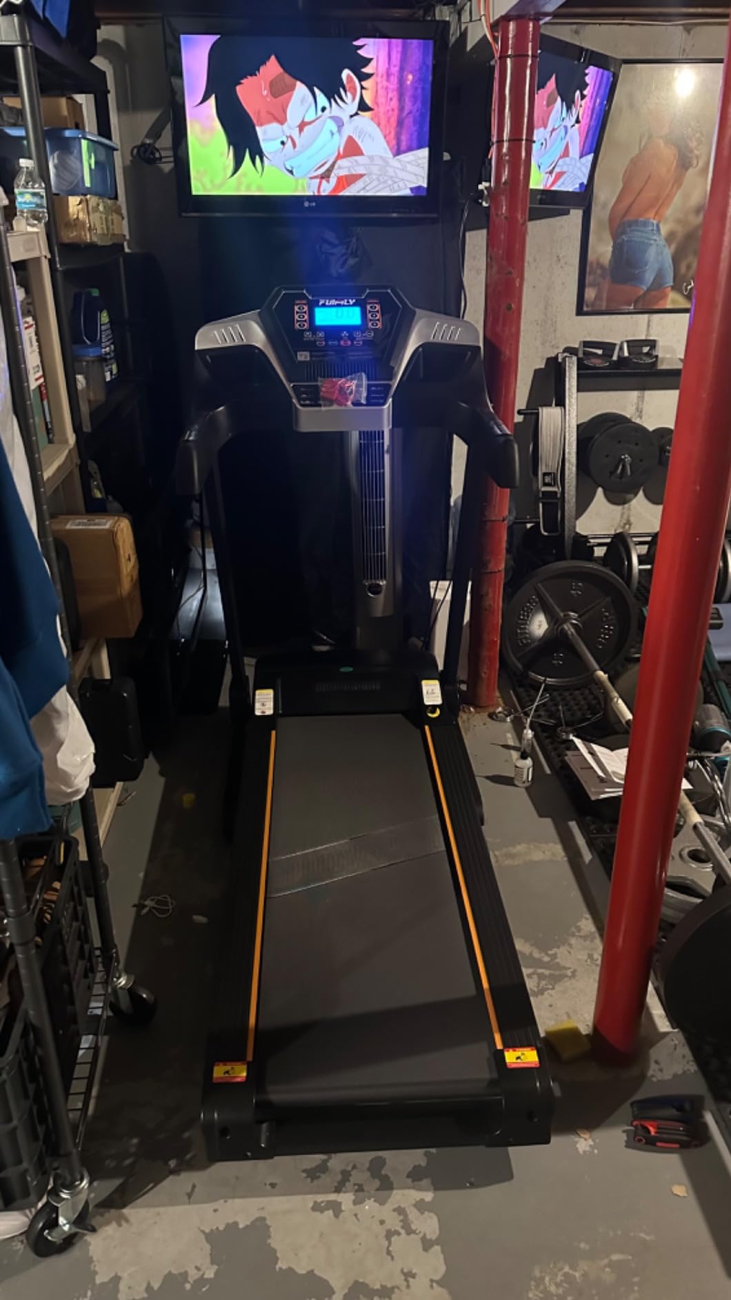 FUNMILY 4.5HP Heavy Duty Treadmill with 20% Auto Incline | 400 lb Capacity customer photo 2