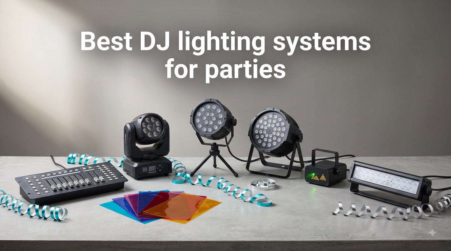Best DJ lighting systems for parties