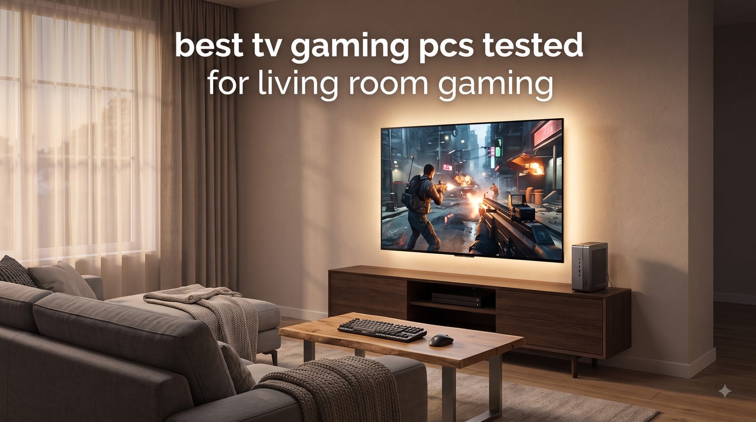best tv gaming pcs tested for living room gaming