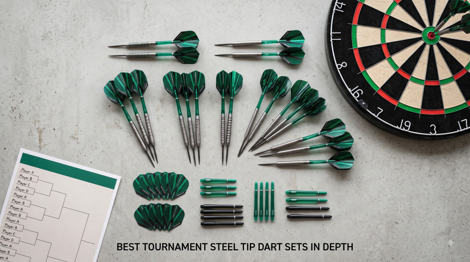 best tournament steel tip dart sets in depth