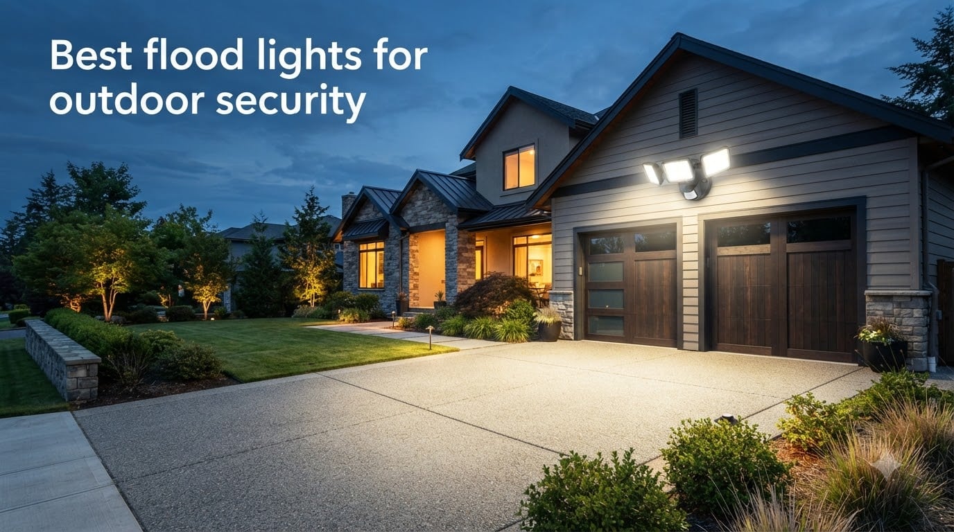 Best flood lights for outdoor security